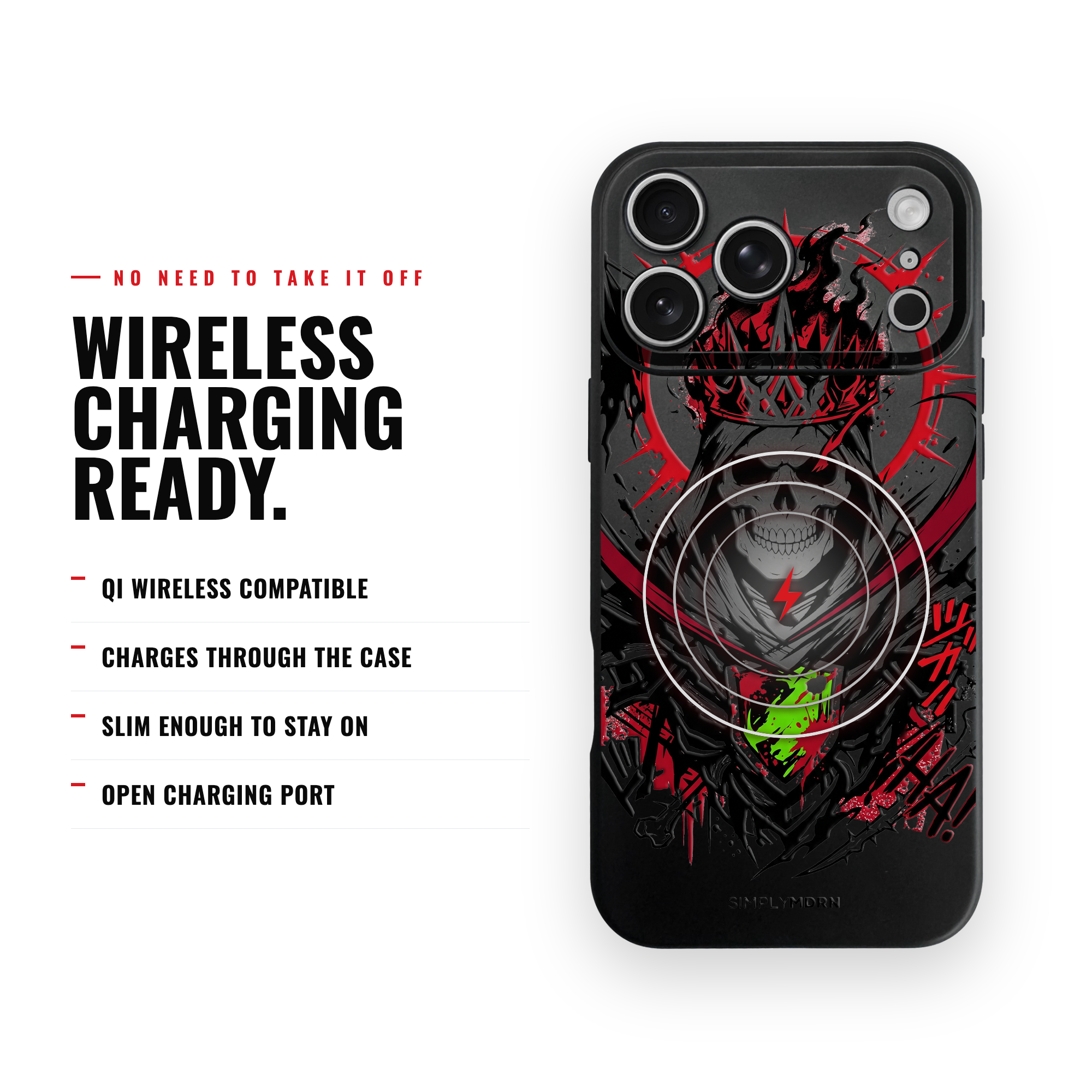 CROWNED GRIM Slim [S2] iPhone case image 4
