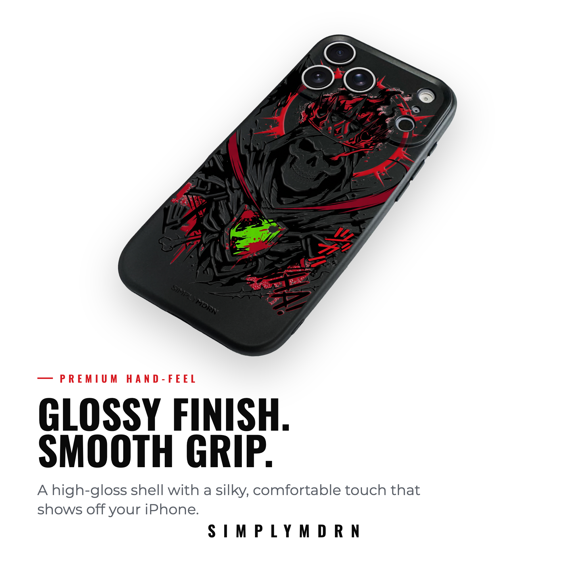 CROWNED GRIM Slim [S2] iPhone case image 7