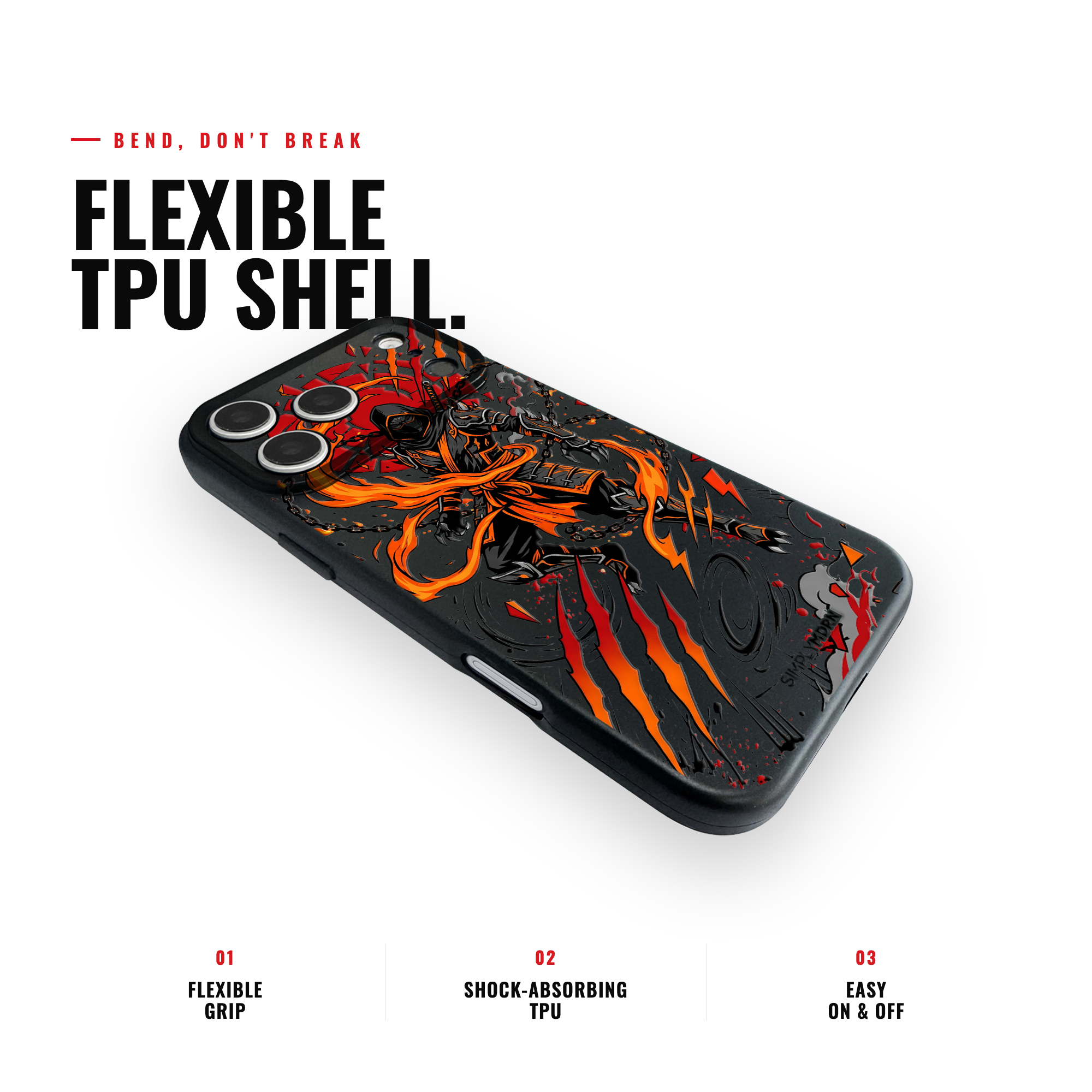 CHAIN FANG Slim [S2] iPhone case image 3