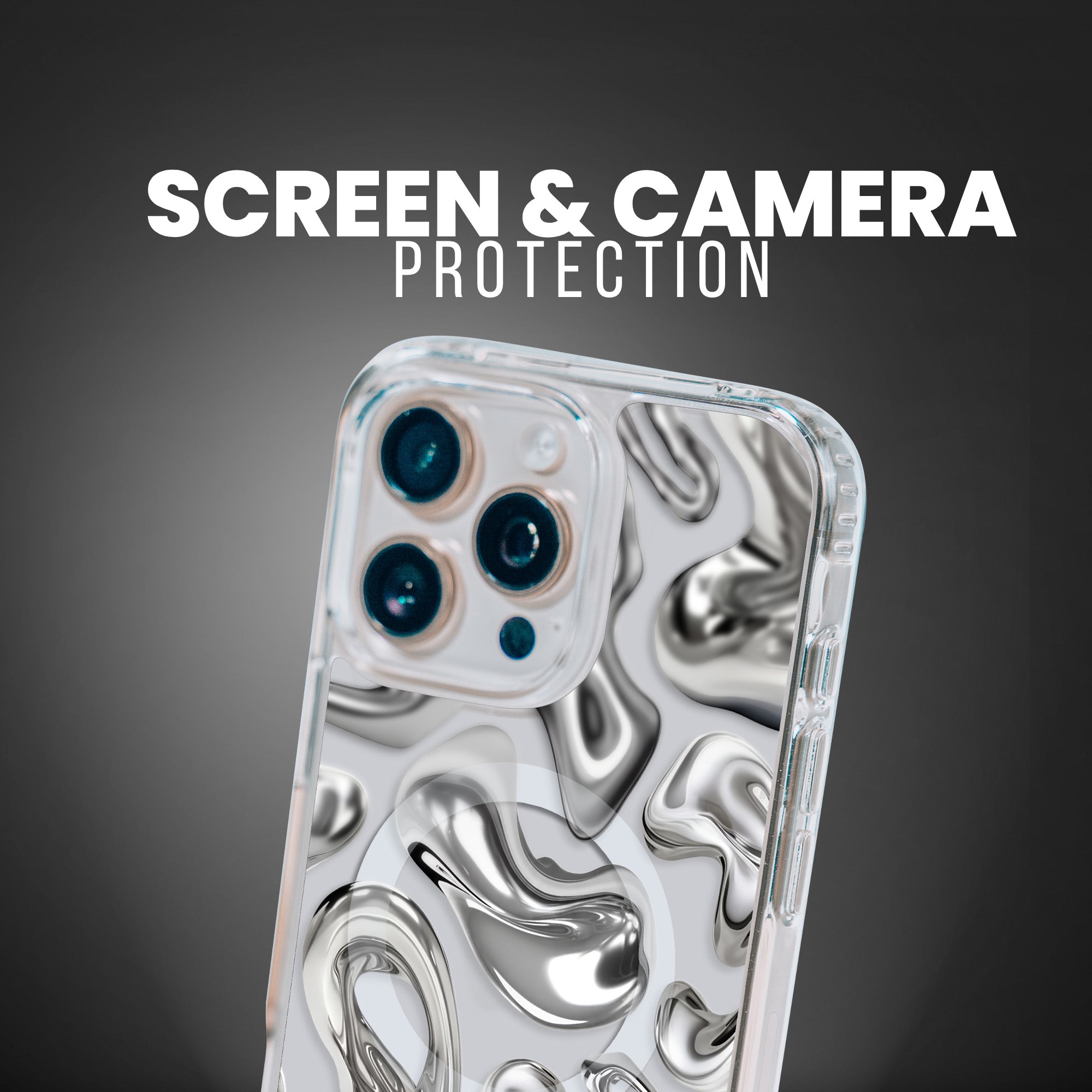 CHROME DRIPP [CLEAR MAGSAFE]