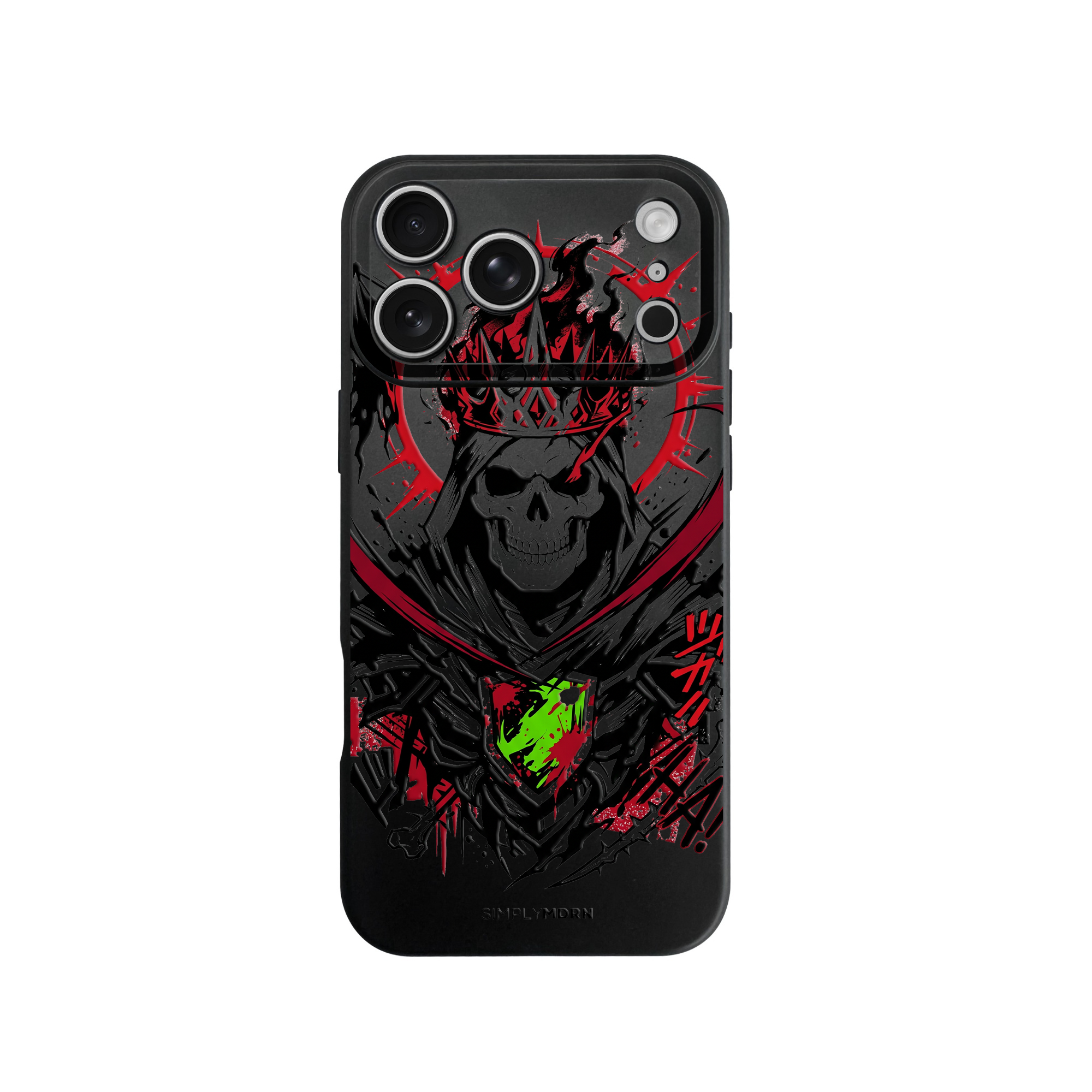 Crowned Grim Slim [S2] iPhone case image 1