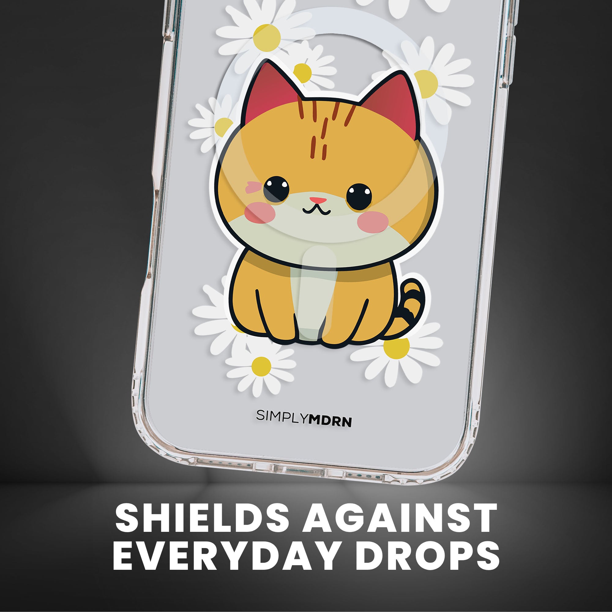 DAISY MEOW [CLEAR MAGSAFE]