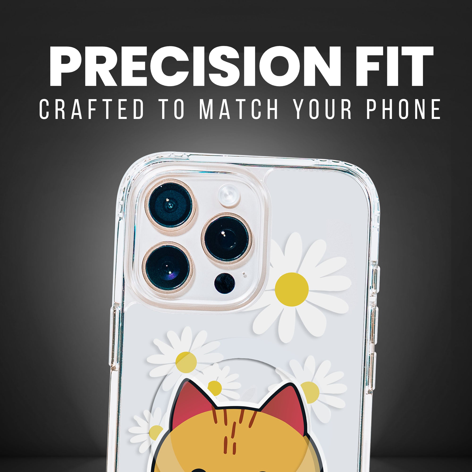 DAISY MEOW [CLEAR MAGSAFE]