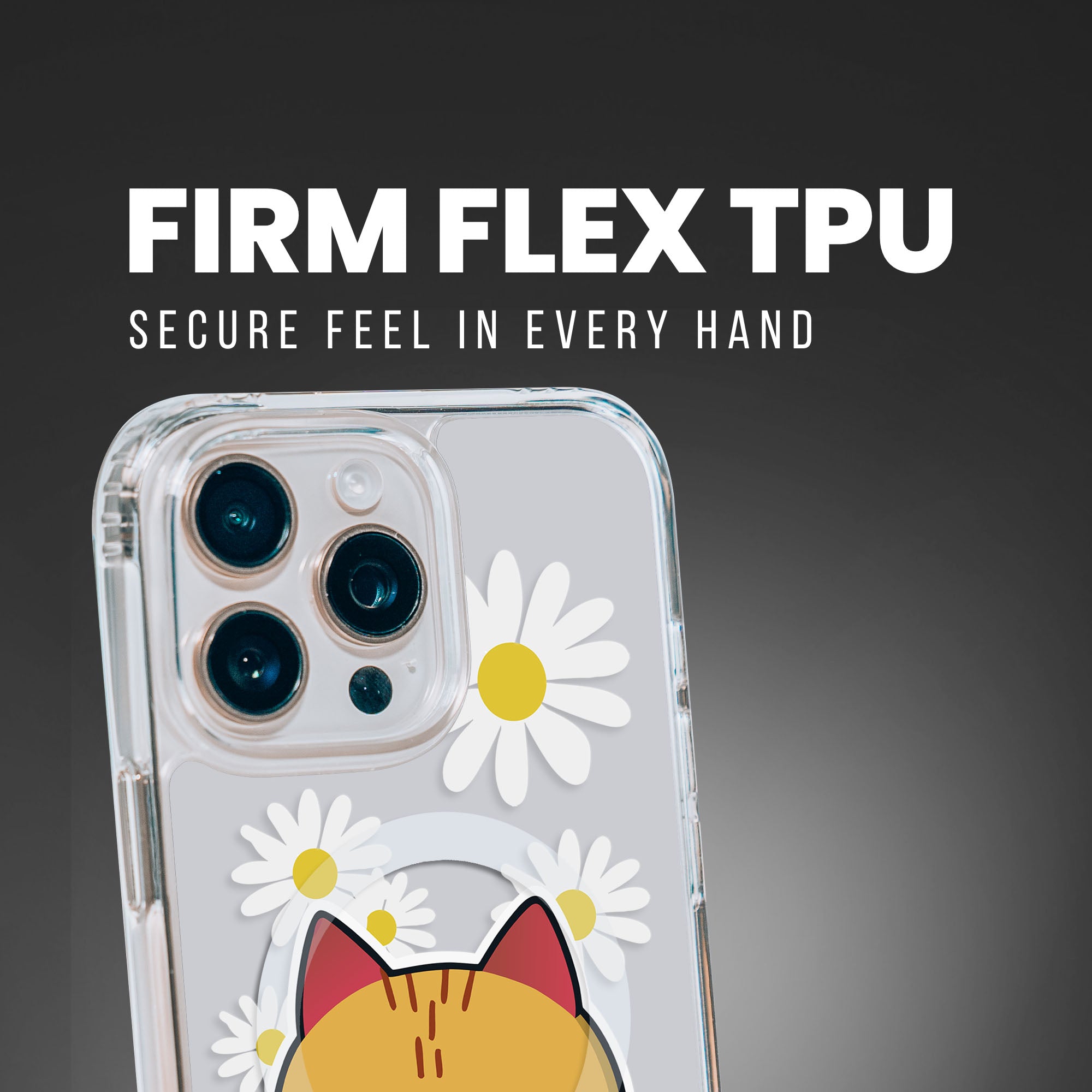 DAISY MEOW [CLEAR MAGSAFE]