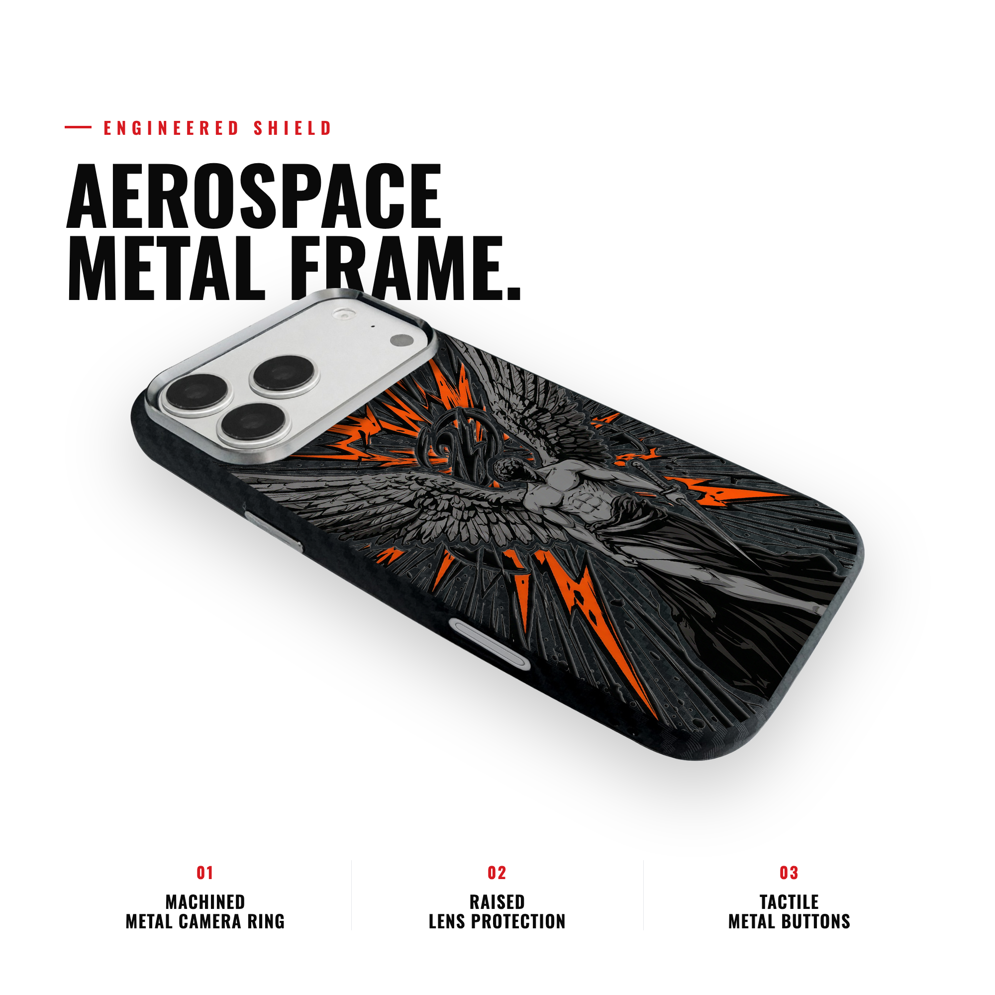 DARK SERAPH Carbon [S2] iPhone case image 3