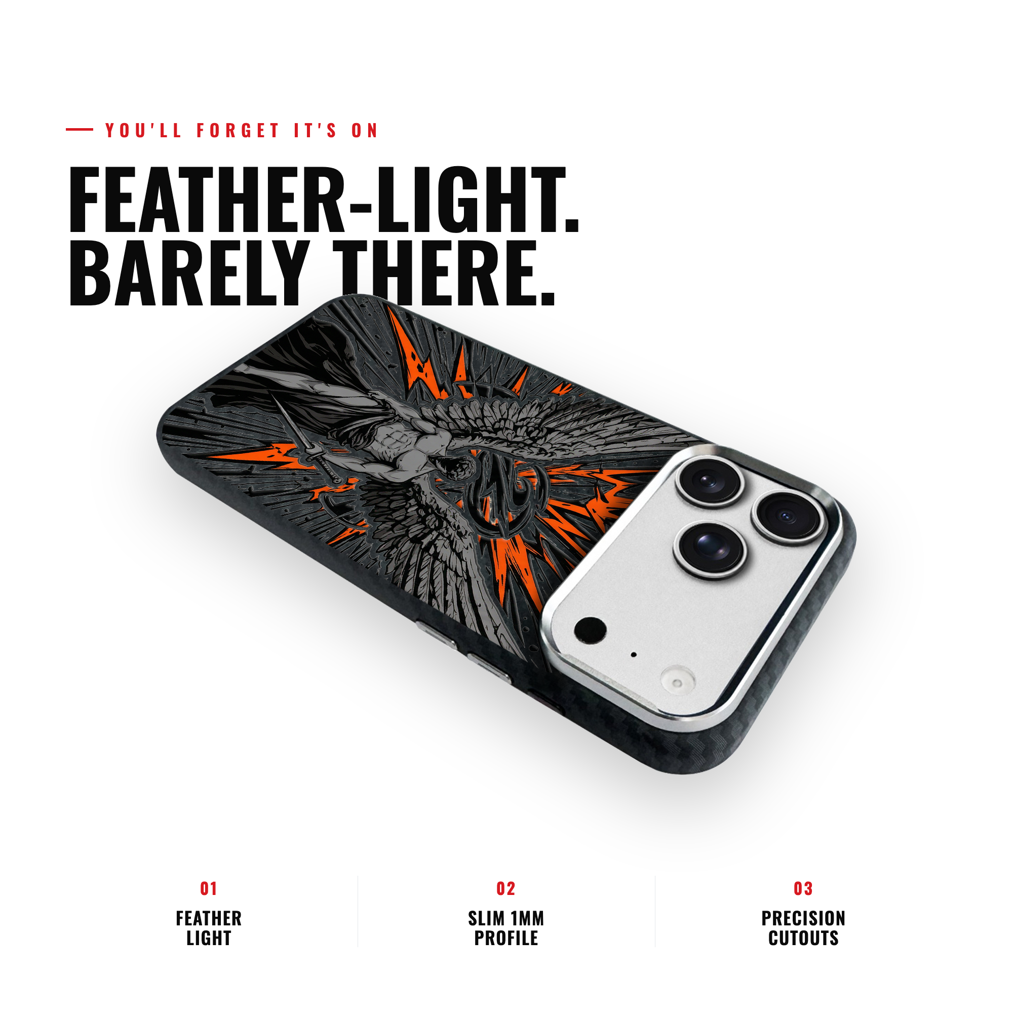 DARK SERAPH Carbon [S2] iPhone case image 6