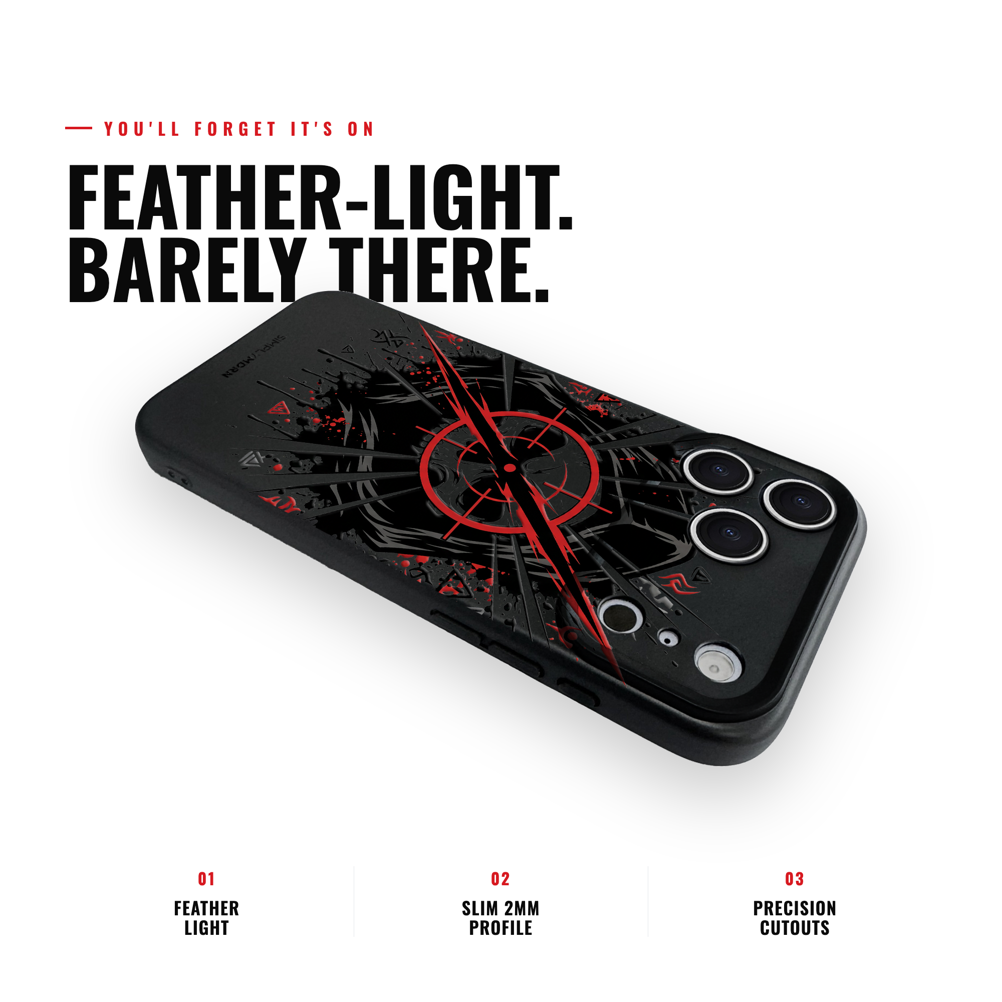 DEATH MARK Slim [S2] iPhone case image 6