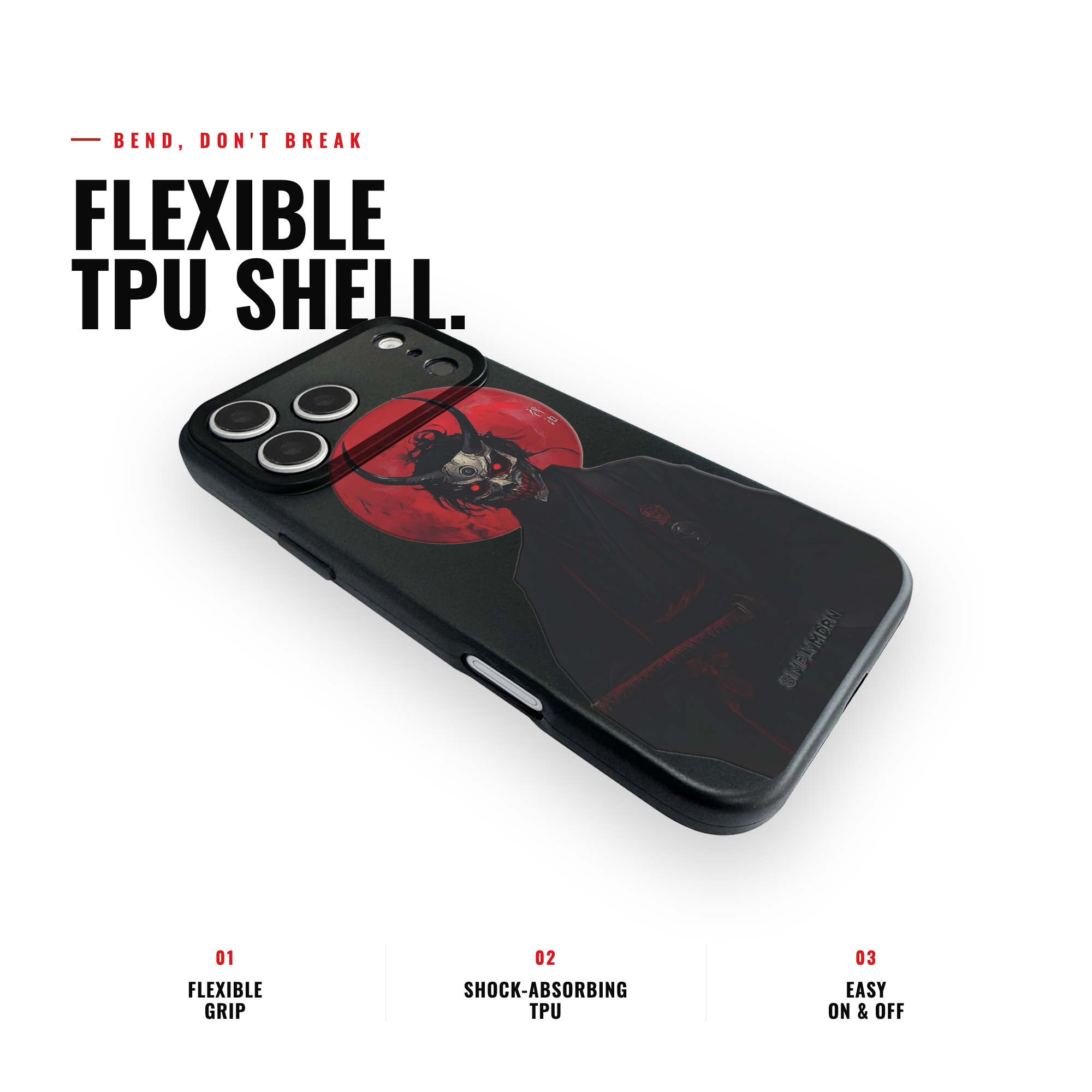 DEMON OF THE RED SUN Slim [S2] iPhone case image 3