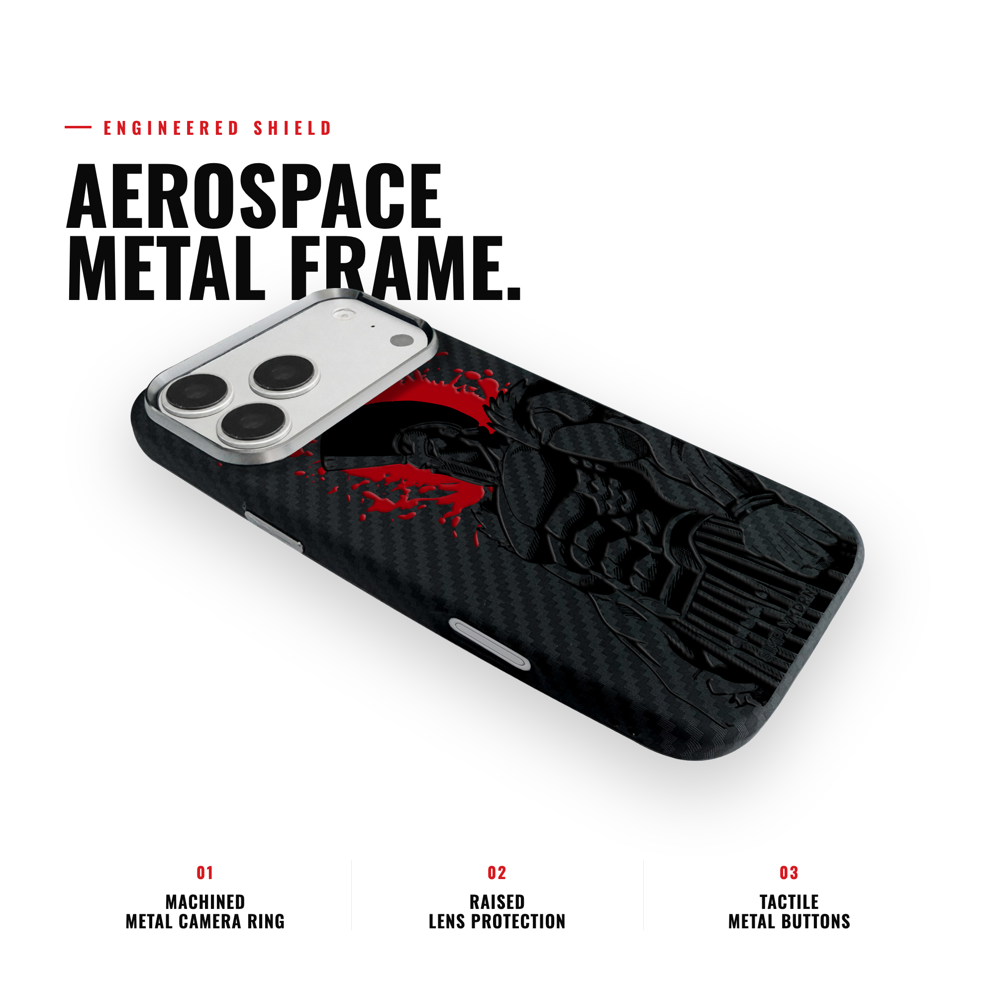 DESTROYER Carbon [S2] iPhone case image 3