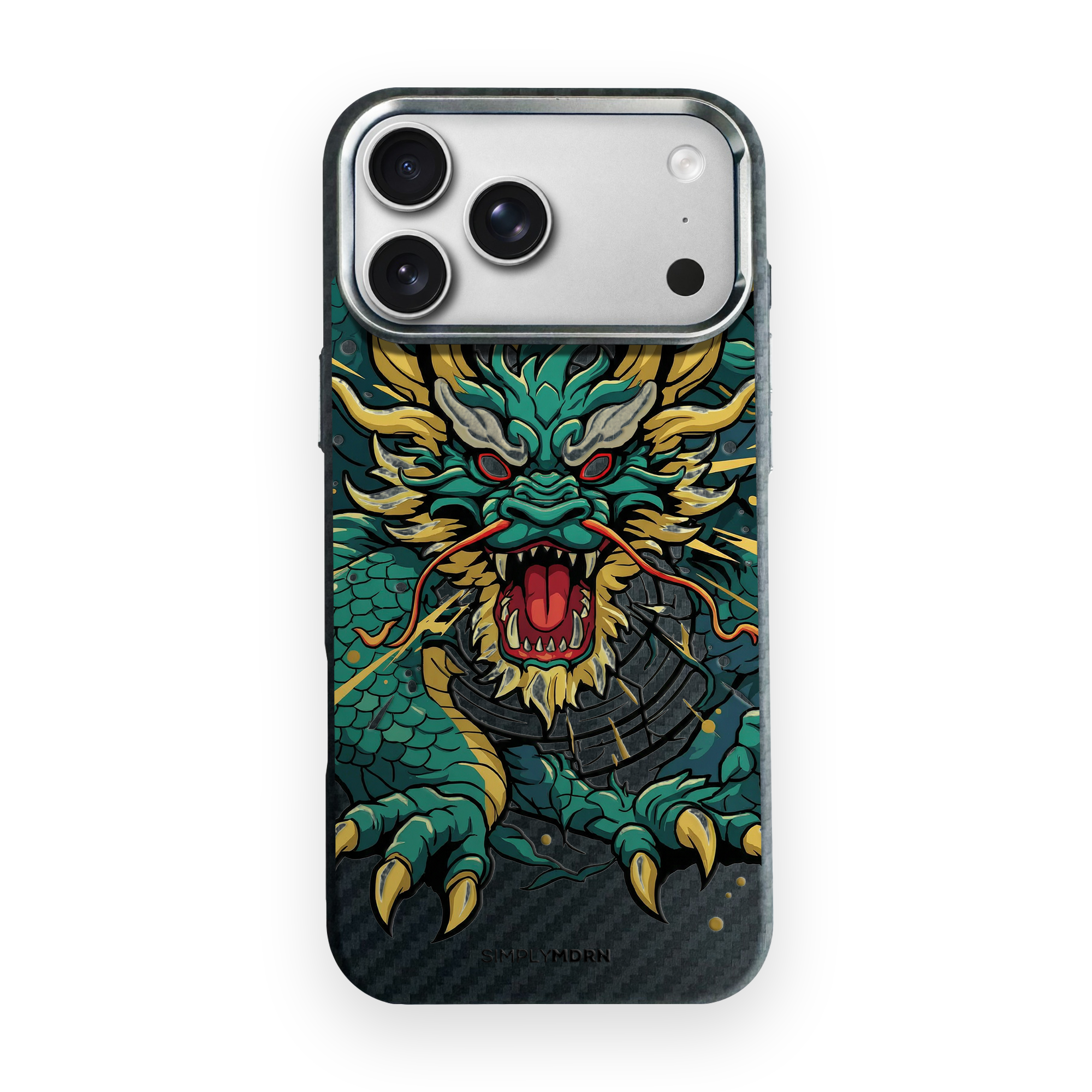 DRAGONS ROAR Carbon [S2] iPhone case image 1