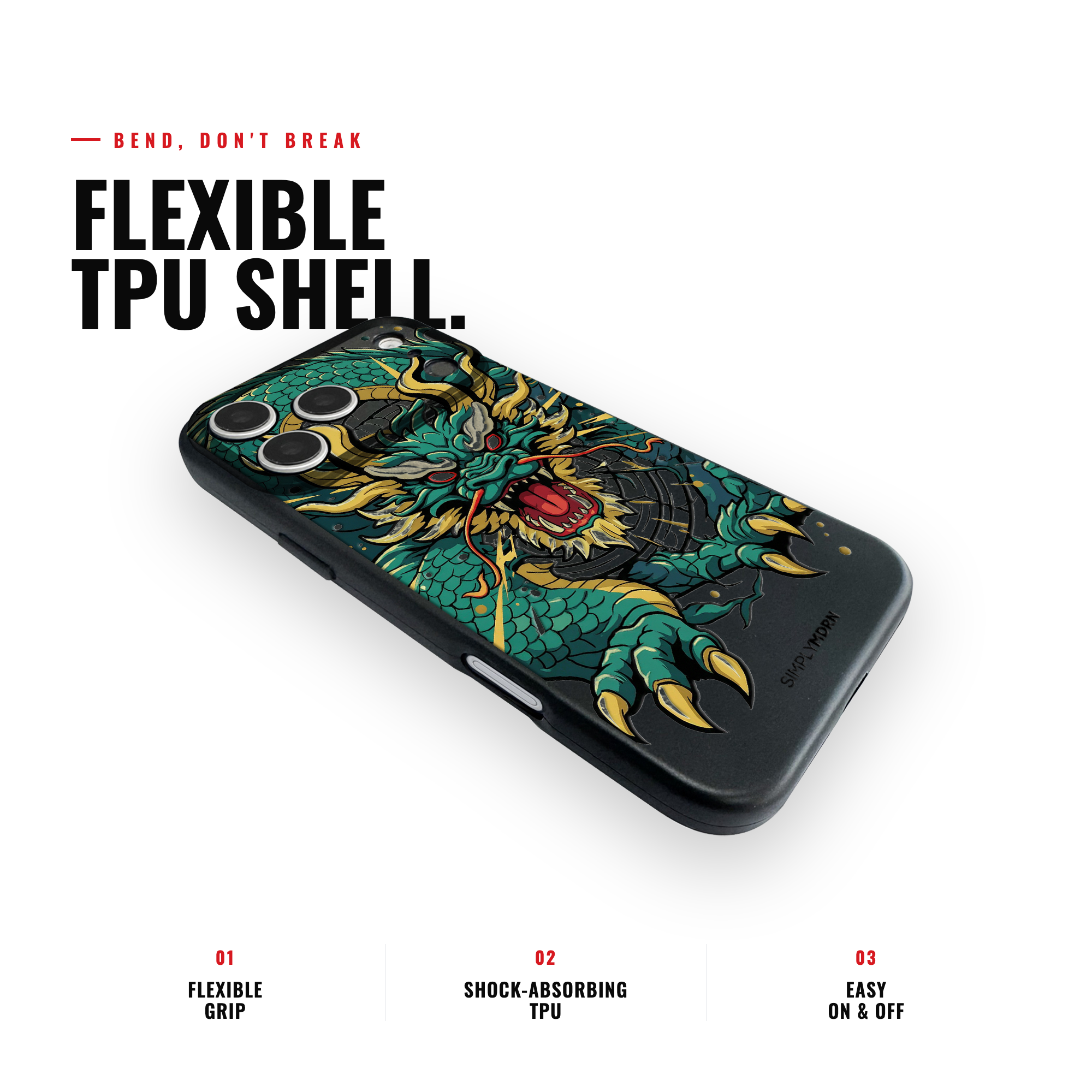 DRAGONS ROAR Slim [S2] iPhone case image 3