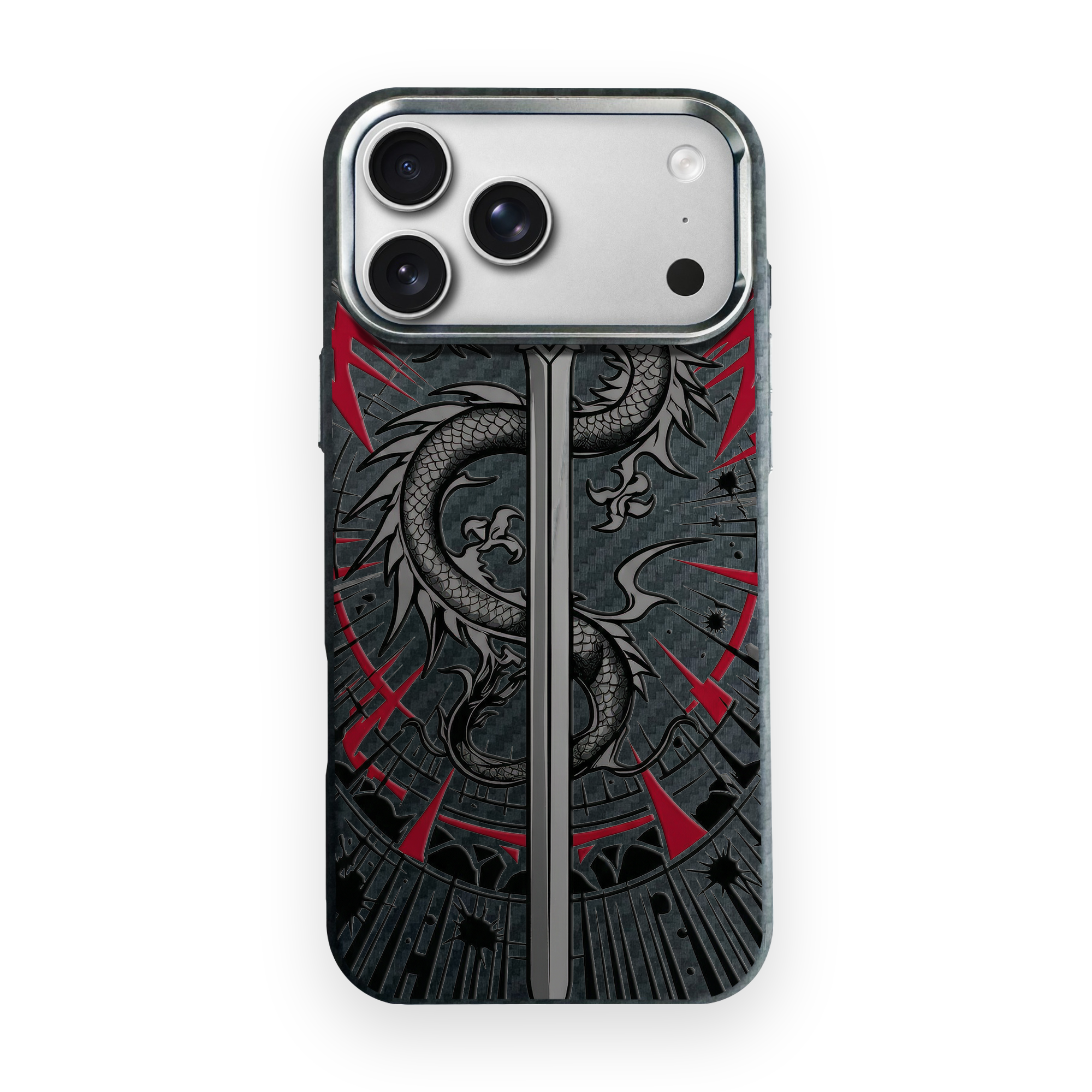 DRAGON BLADE Carbon [S2] iPhone case image 1