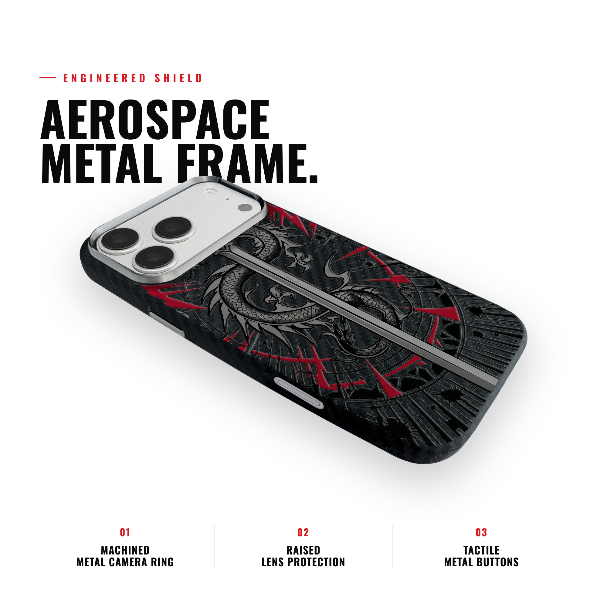 DRAGON BLADE Carbon [S2] iPhone case image 3
