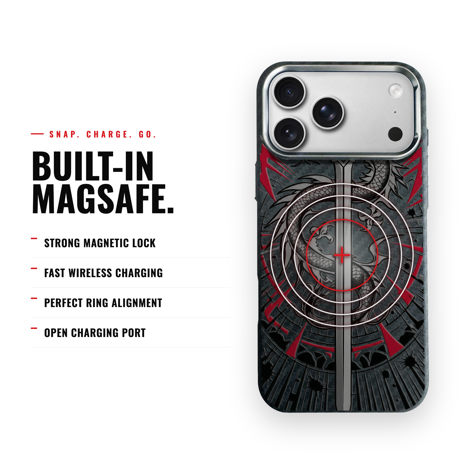 DRAGON BLADE Carbon [S2] iPhone case image 4