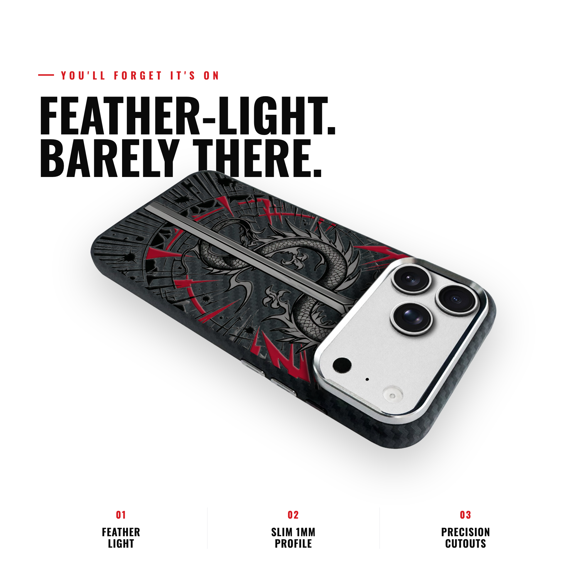 DRAGON BLADE Carbon [S2] iPhone case image 6