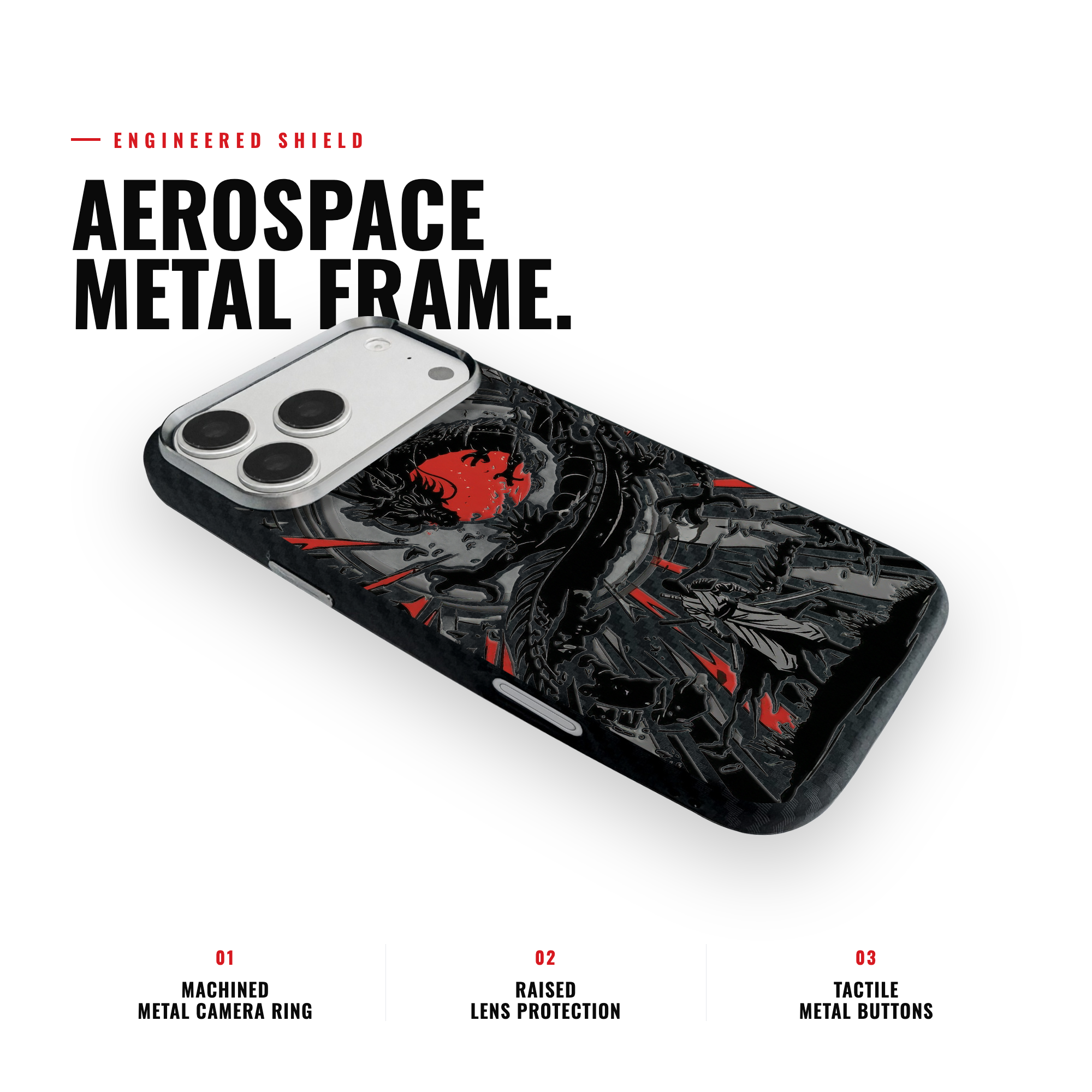 DRAGON SHADOW Carbon [S2] iPhone case image 3