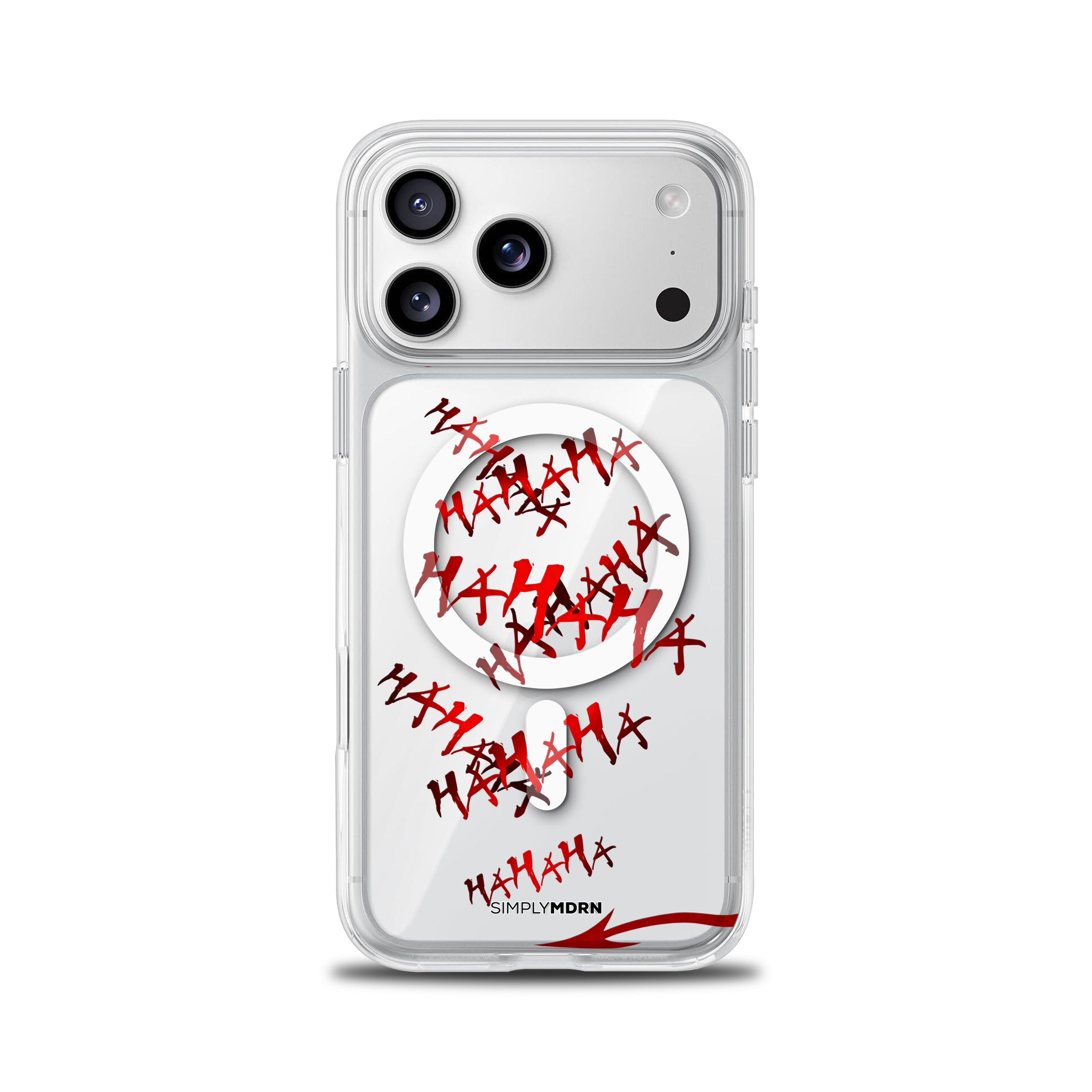 DEMONIC LAUGHTER [CLEAR MAGSAFE]