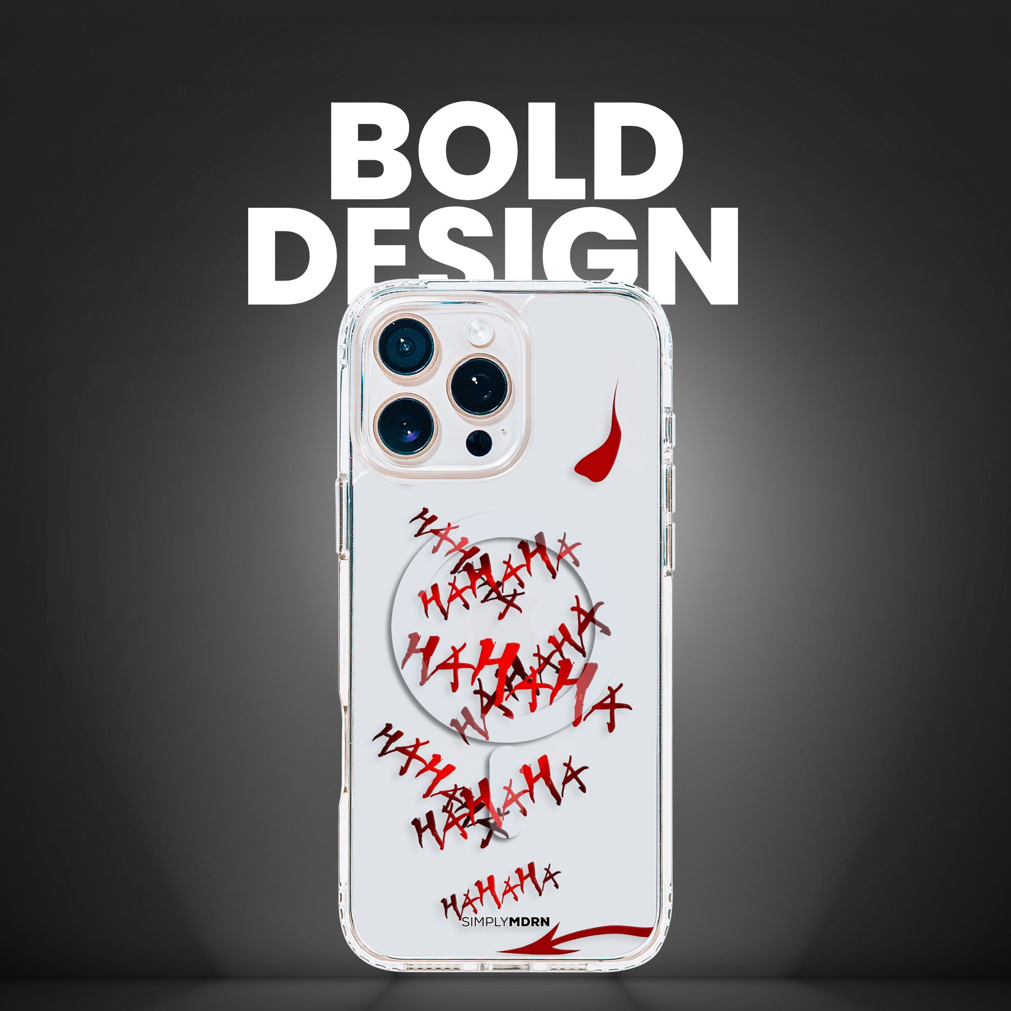 DEMONIC LAUGHTER [CLEAR MAGSAFE]