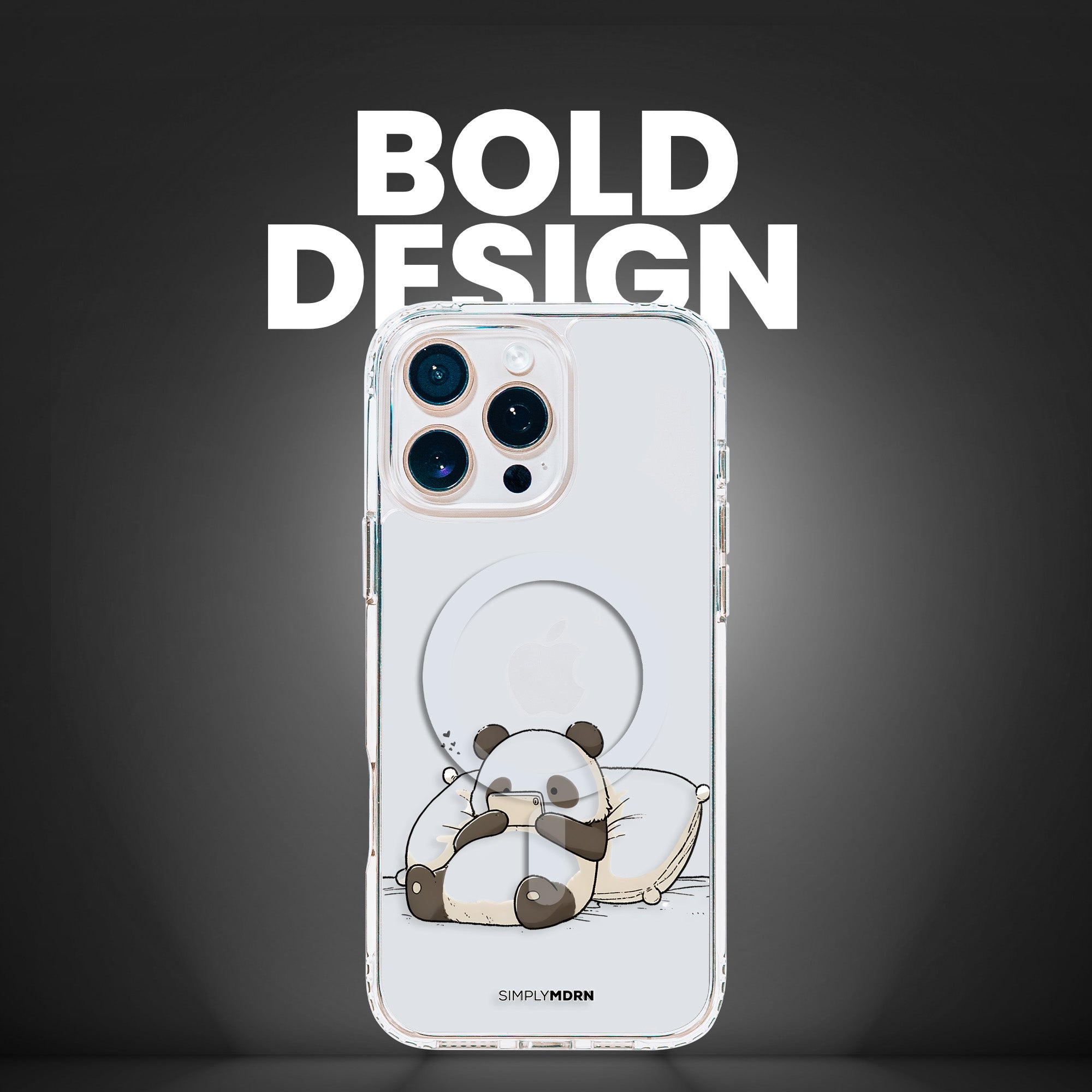 DO NOT DISTURB PANDA [CLEAR MAGSAFE]