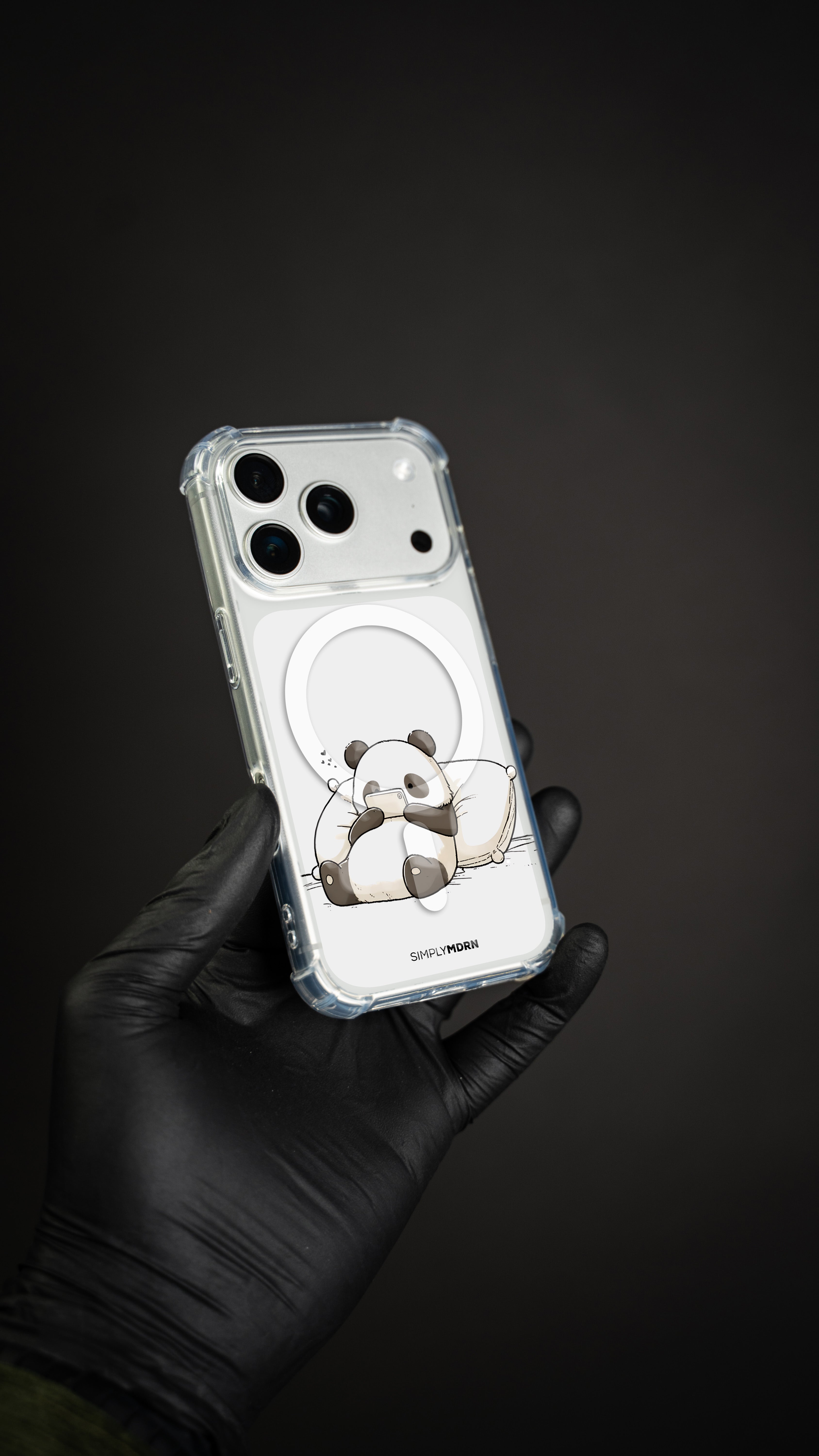 DO NOT DISTURB PANDA [CLEAR MAGSAFE]