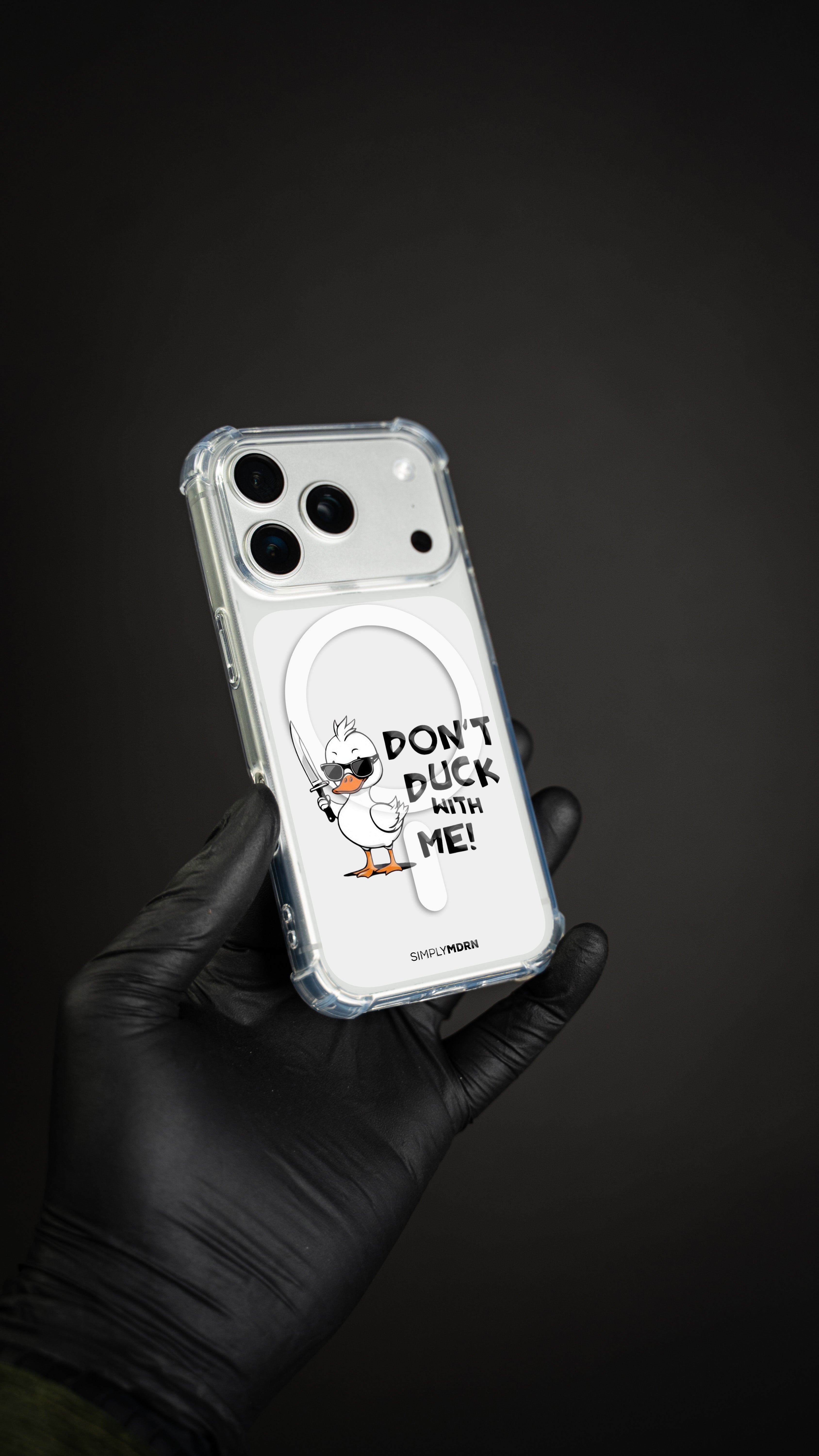 DON'T DUCK WITH ME [CLEAR MAGSAFE]