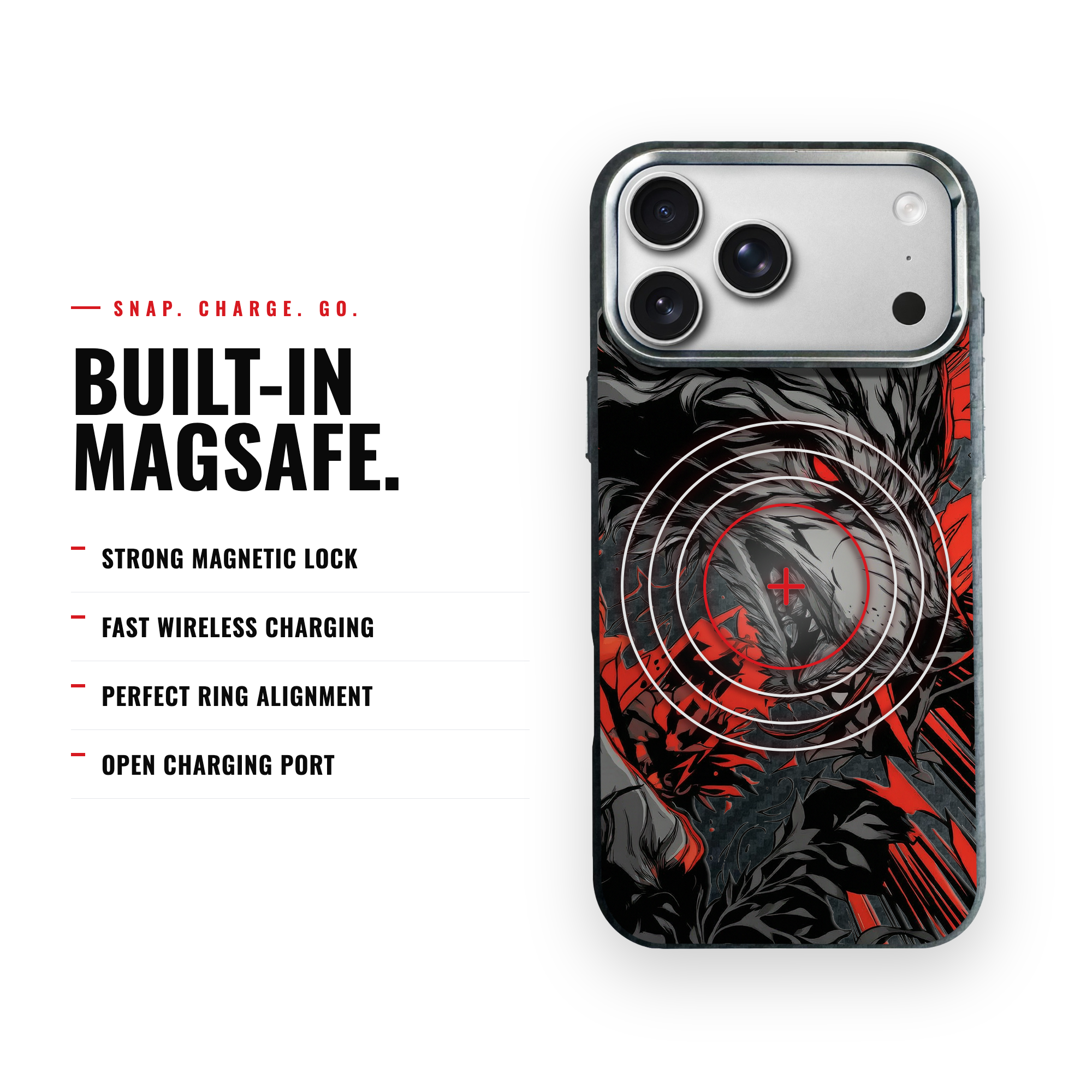 FERAL FLARE Carbon [S2] iPhone case image 4