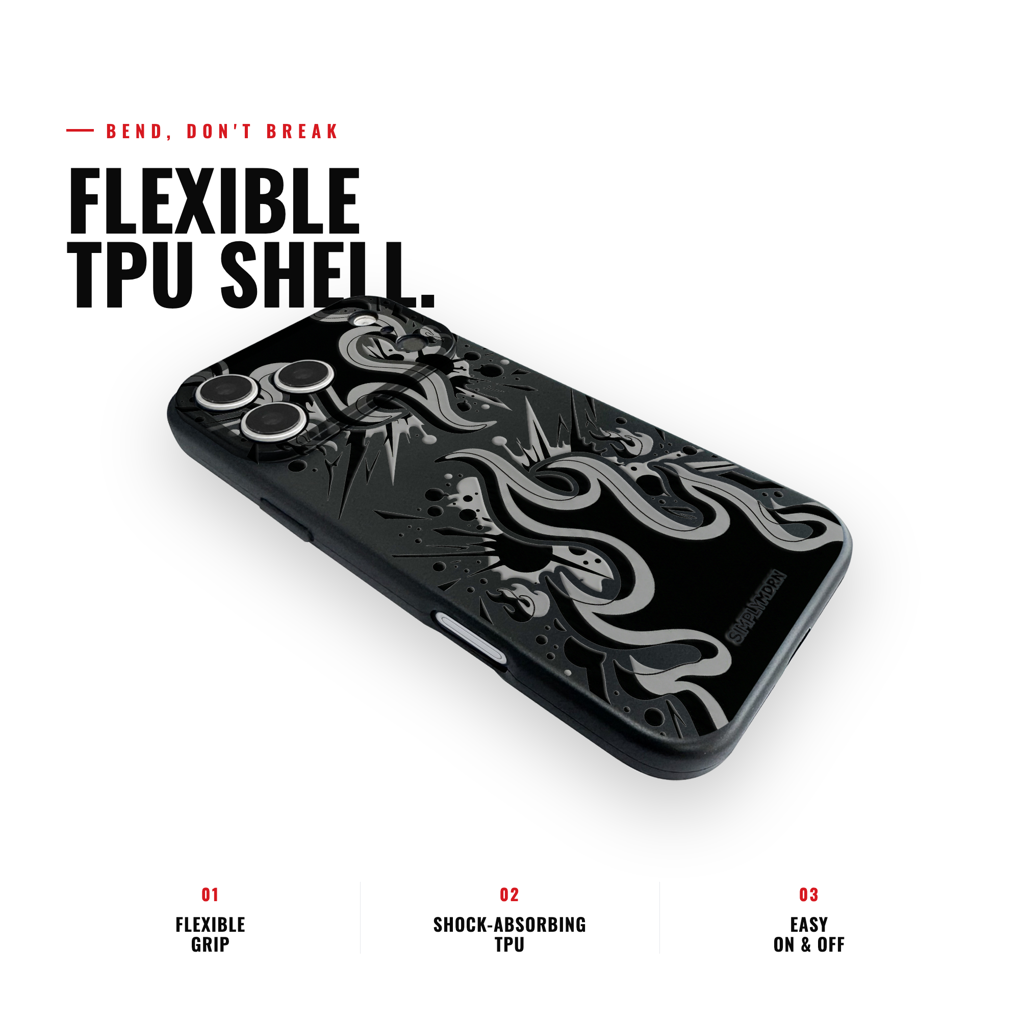 FLAME TRACE Slim [S2] iPhone case image 3