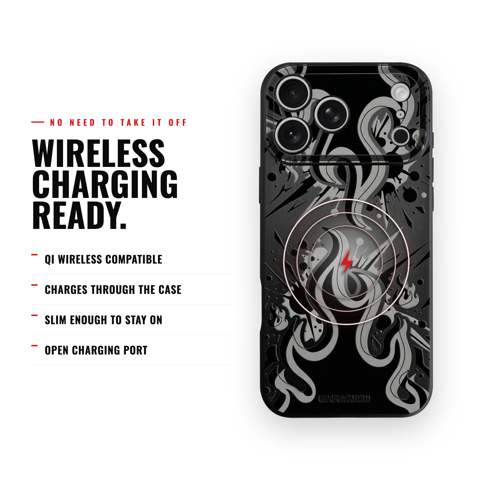 FLAME TRACE Slim [S2] iPhone case image 4
