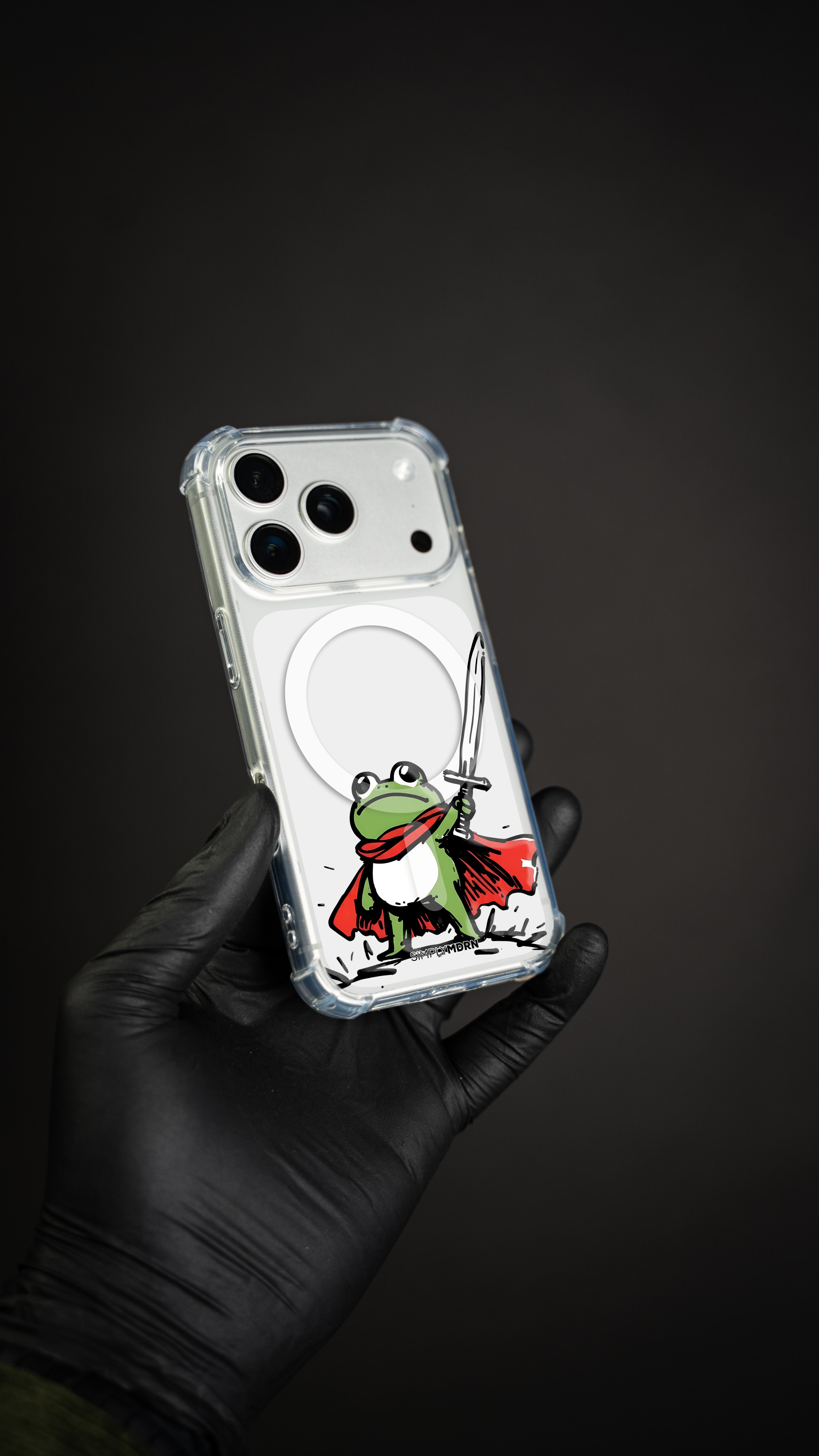 FROGGY KNIGHT [CLEAR MAGSAFE]