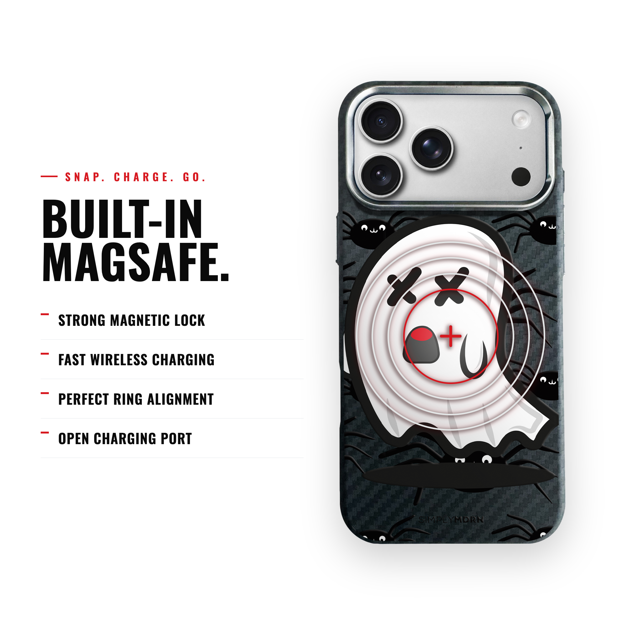 GHOSTY Carbon [S2] iPhone case image 4