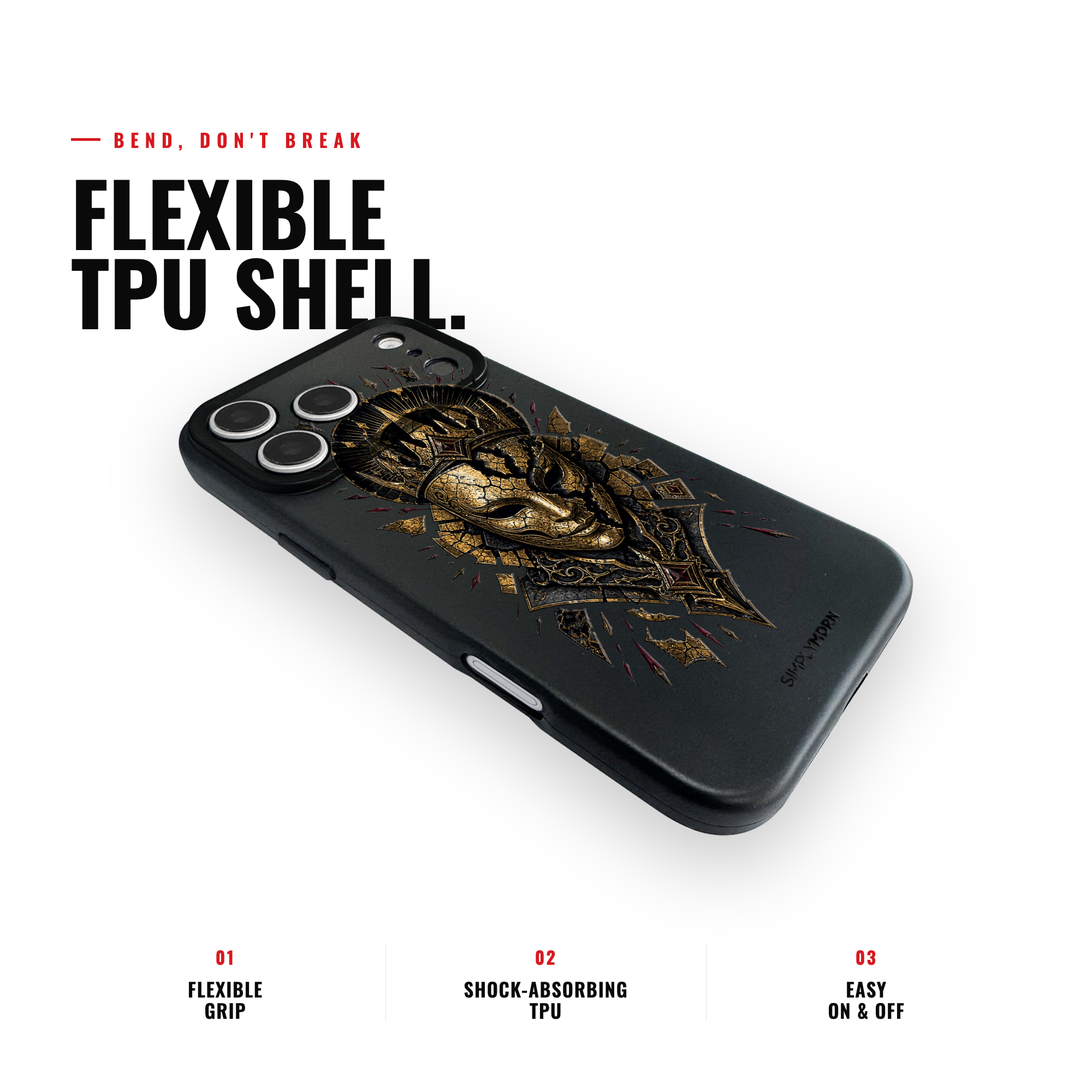 Gilded Panic Slim [S2] iPhone case image 3