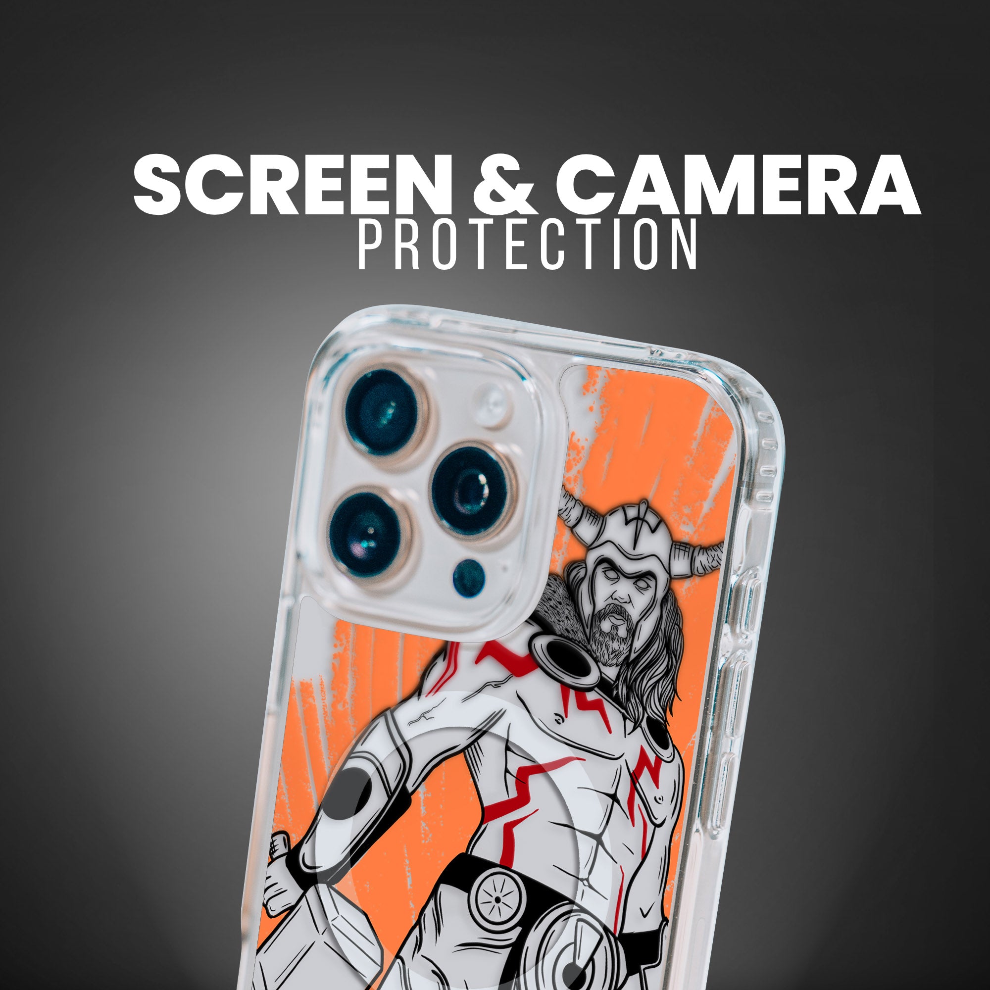 GOD OF THUNDER [CLEAR MAGSAFE]