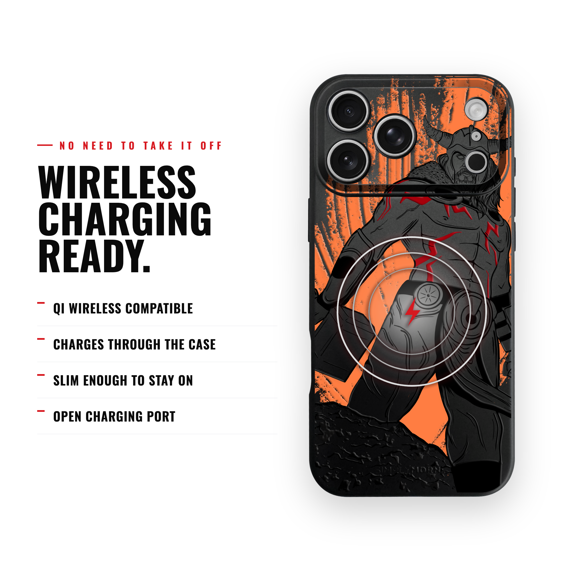 GOD OF THUNDER Slim [S2] iPhone case image 4