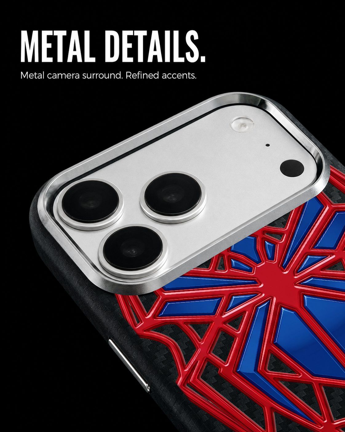 ARACHNID WEB TEXTURE Carbon Series (S1) phone case feature image 6