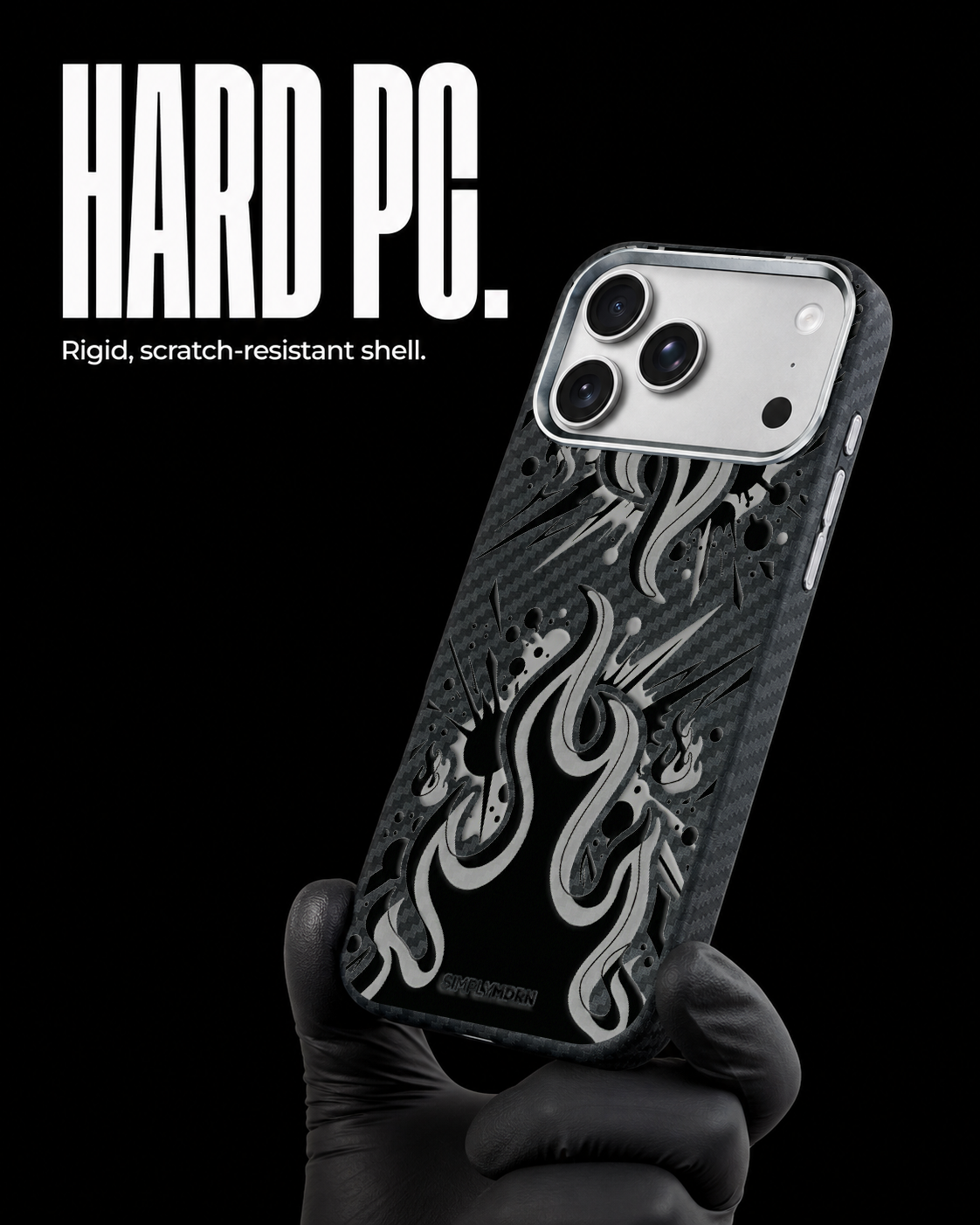 FLAME TRACE Carbon Series (S1) phone case feature image 3