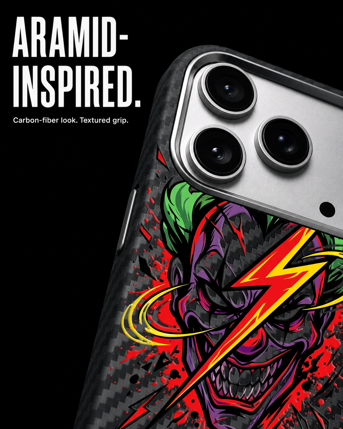 VOLT SPACE CLOWN Carbon Series (S1) phone case feature image 4