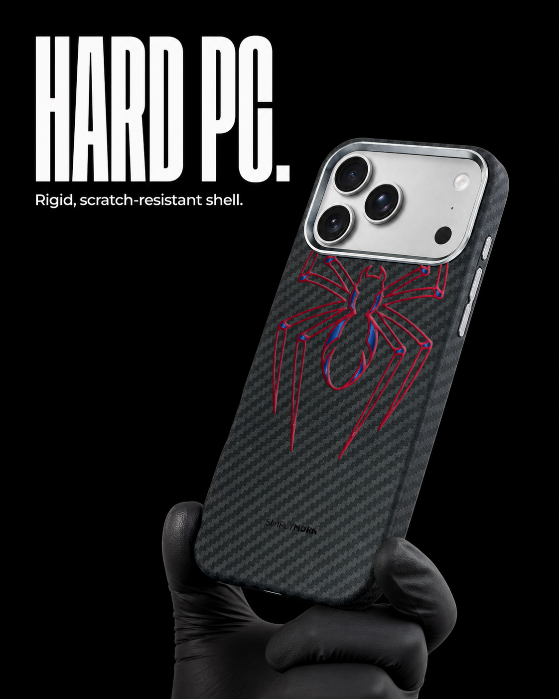 ARACHNID REDLINE SHADOW Carbon Series (S1) phone case feature image 3