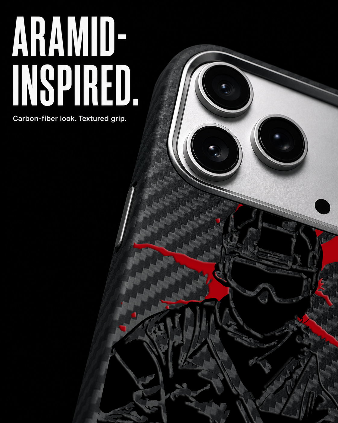ARMED Carbon Series (S1) phone case feature image 4