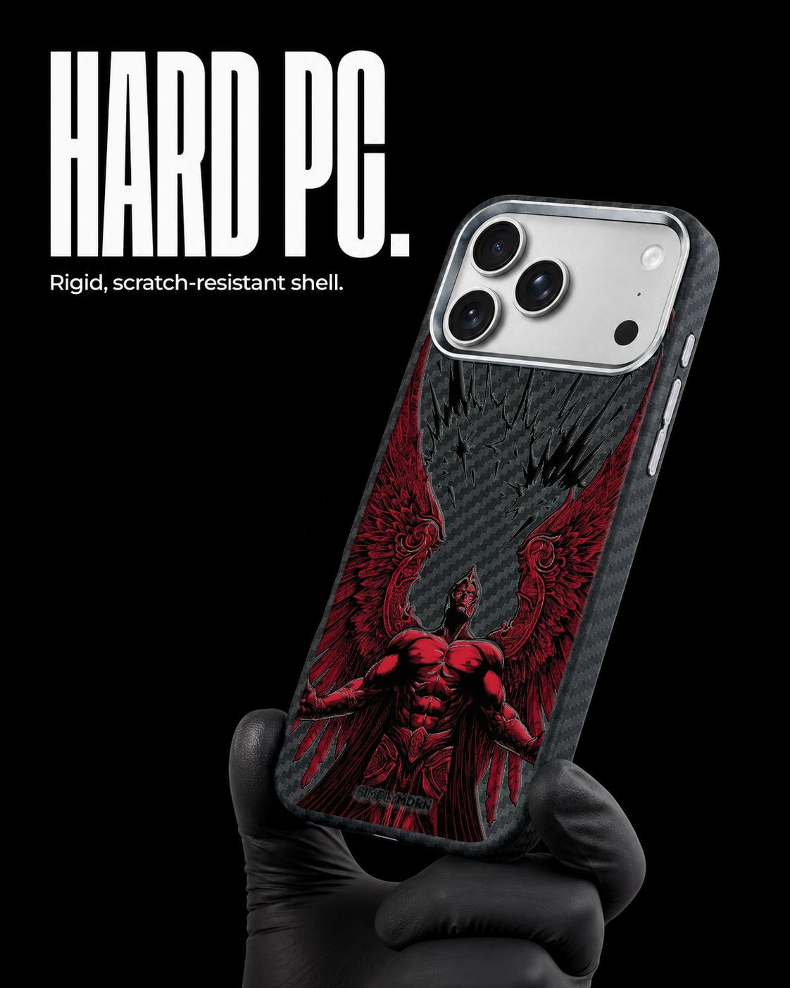 CRIMSON ASCEND Carbon Series (S1) phone case feature image 3