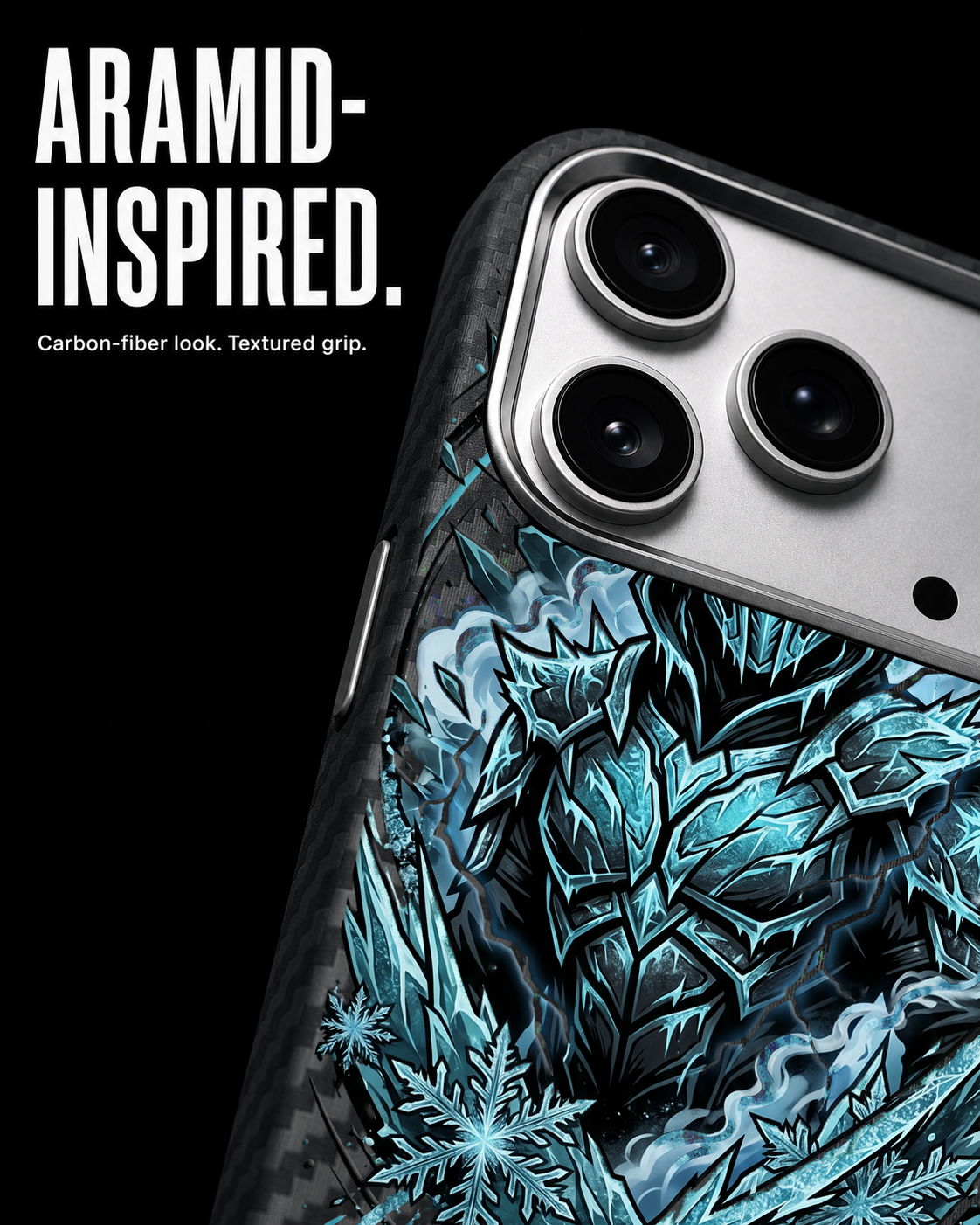 CRYO MASK Carbon Series (S1) phone case feature image 4