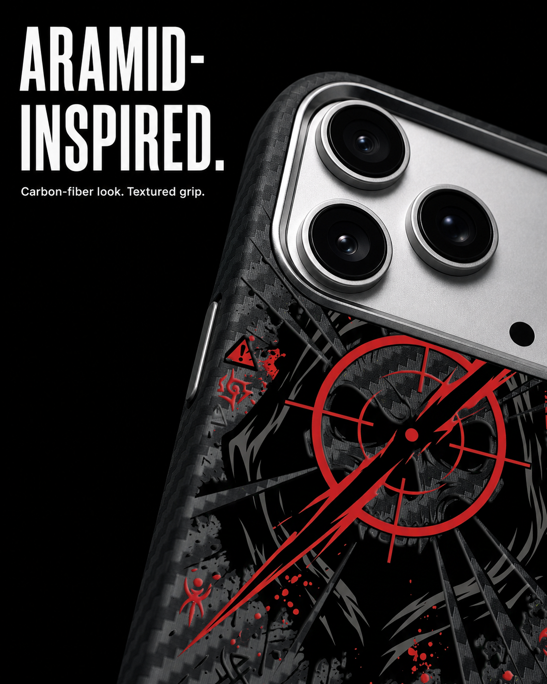 DEATH MARK Carbon Series (S1) phone case feature image 4