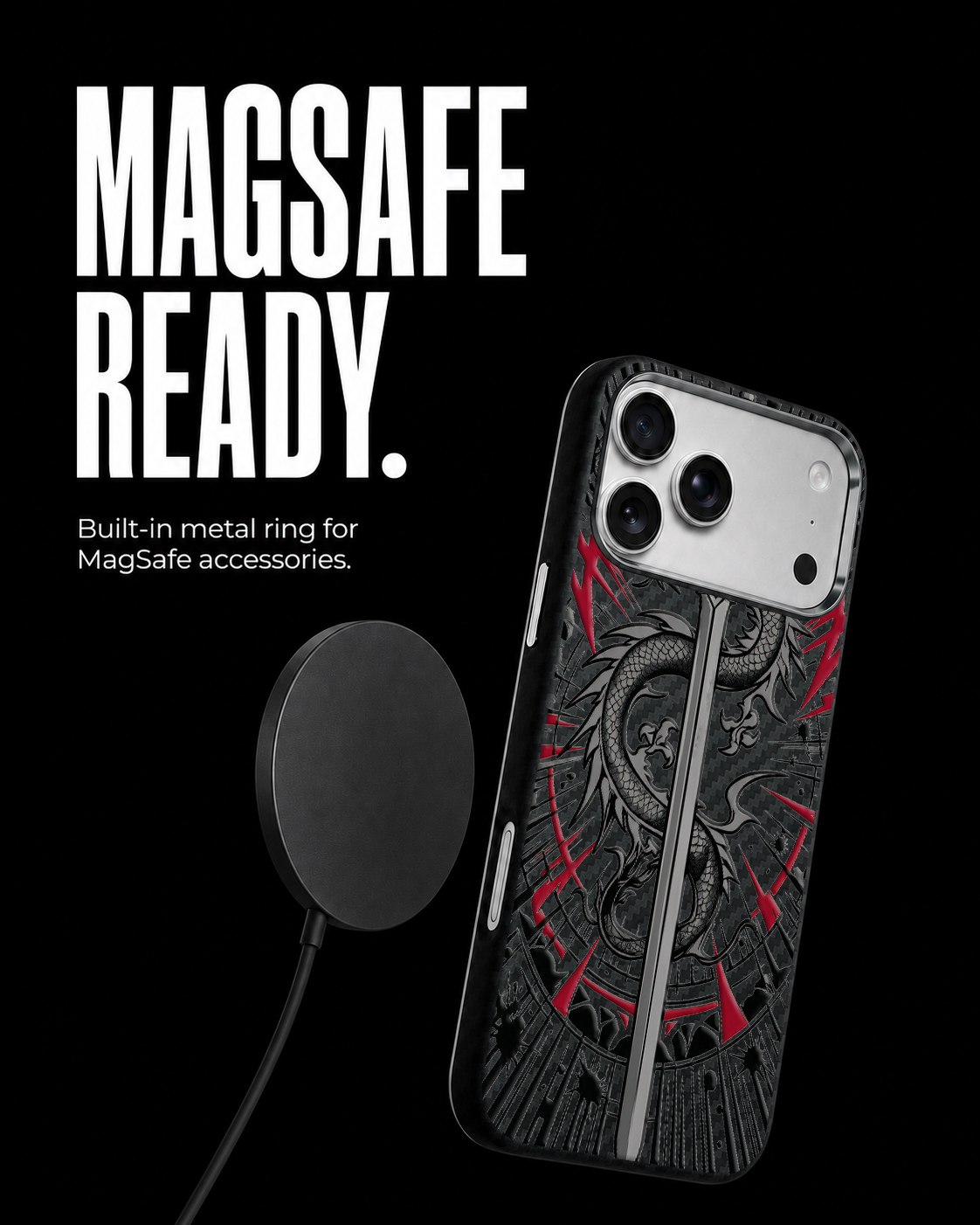 DRAGON BLADE Carbon Series (S1) phone case feature image 5