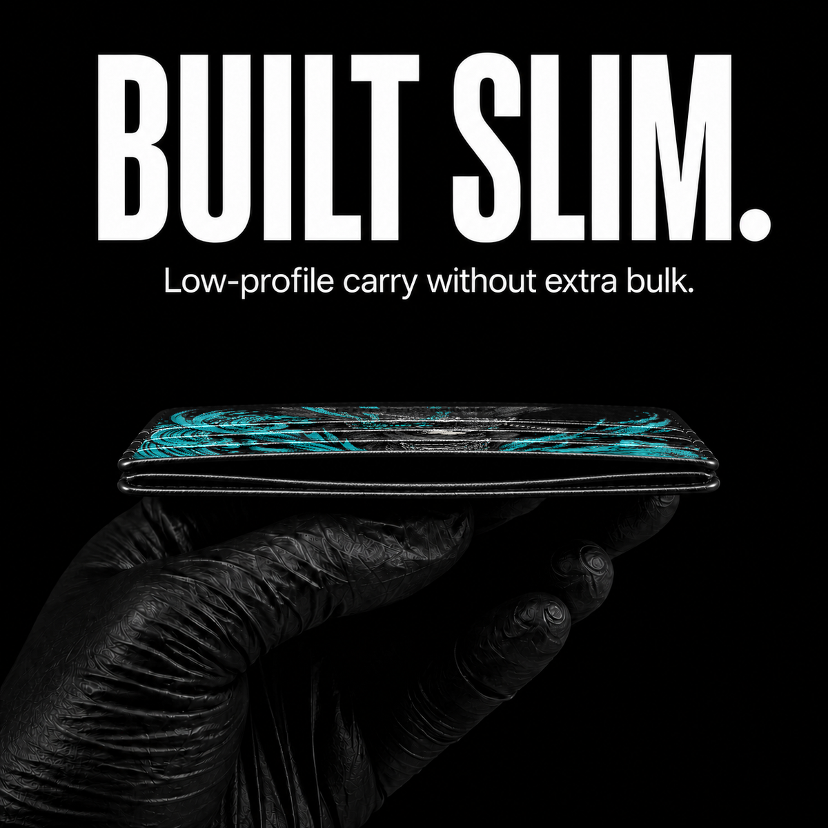 TIDEBLADE Card Wallet - slim profile