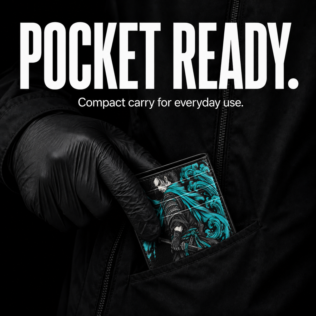 TIDEBLADE Card Wallet - pocket carry