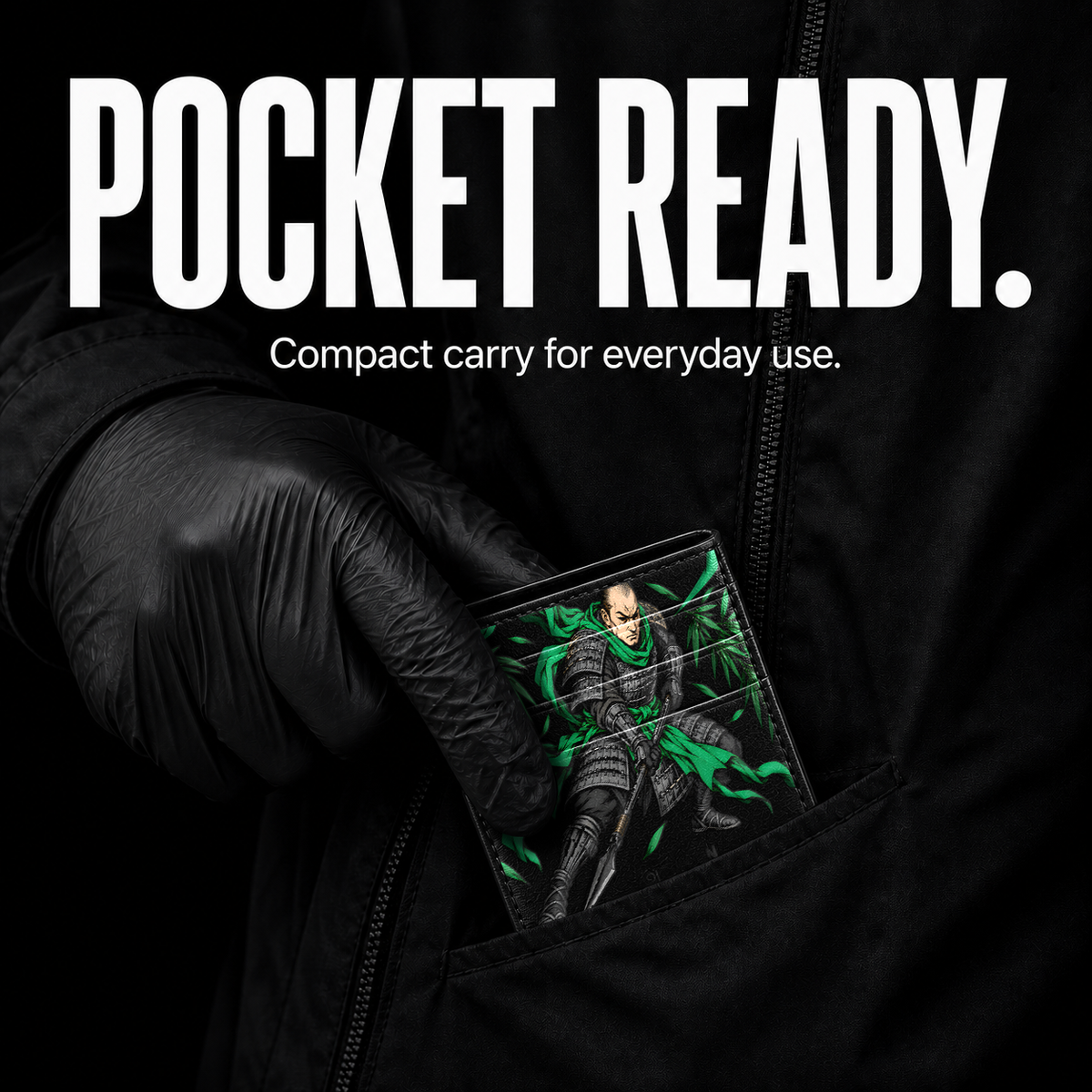 JADE STRIKE Card Wallet - pocket carry