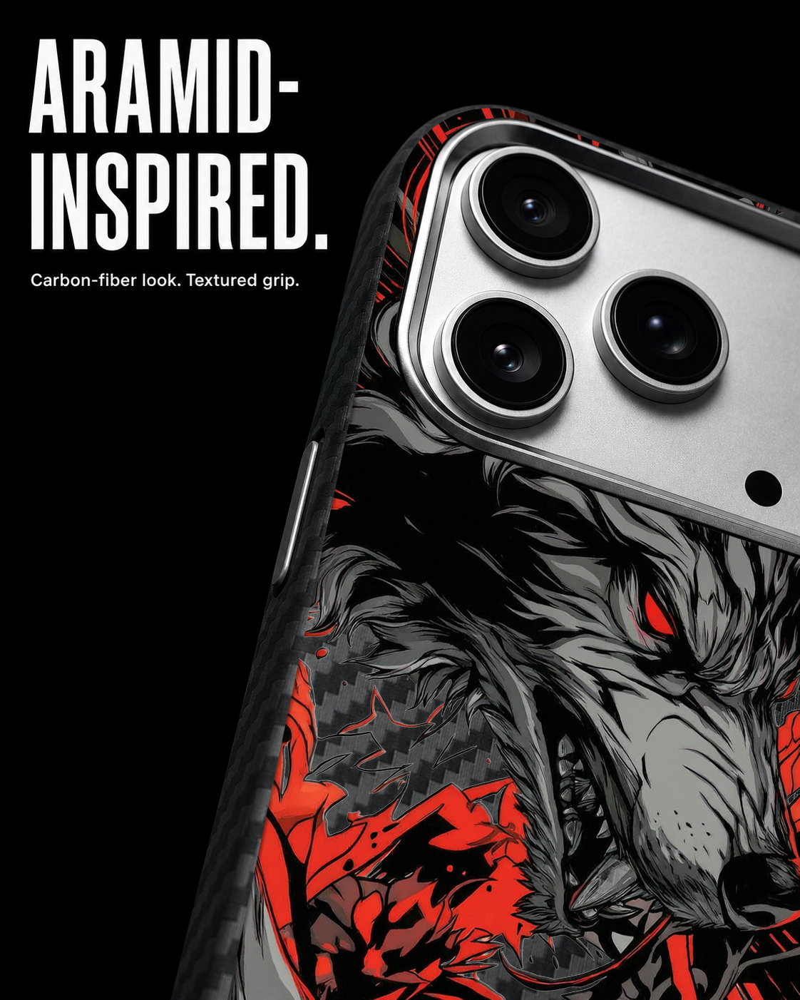 FERAL FLARE Carbon Series (S1) phone case feature image 4