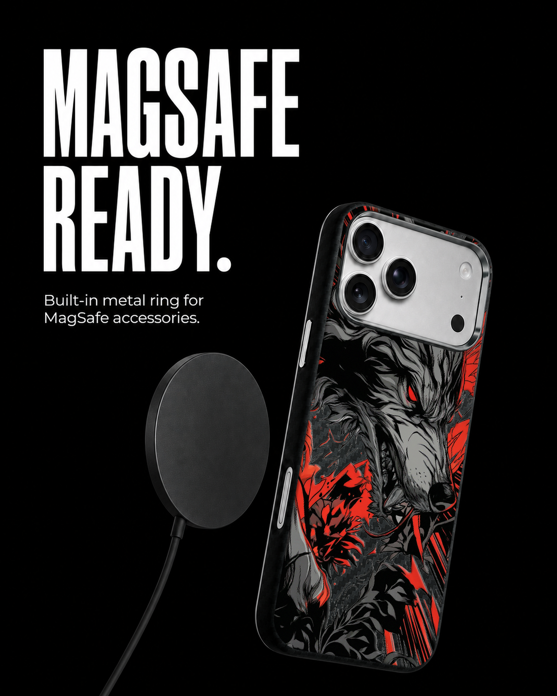 FERAL FLARE Carbon Series (S1) phone case feature image 5