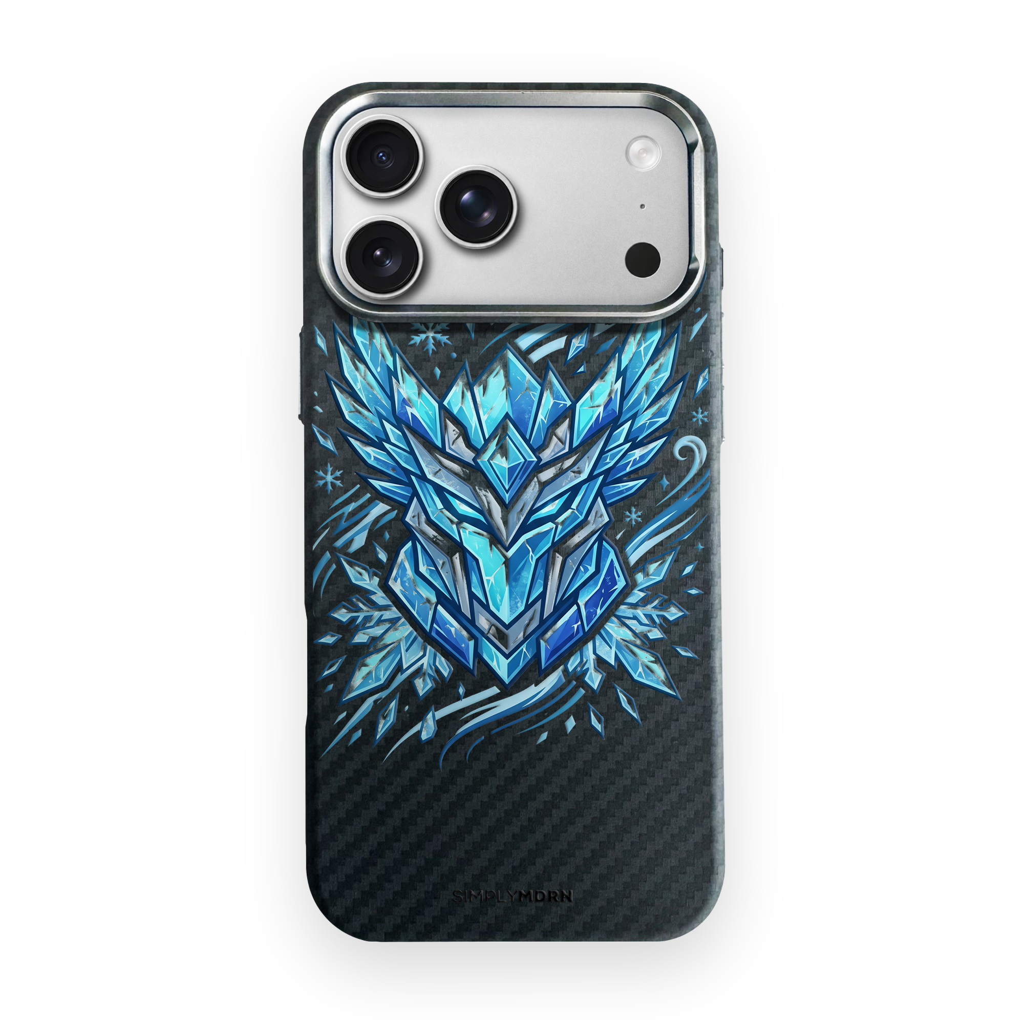 FROST BYTE Carbon Series (S1) phone case on white background