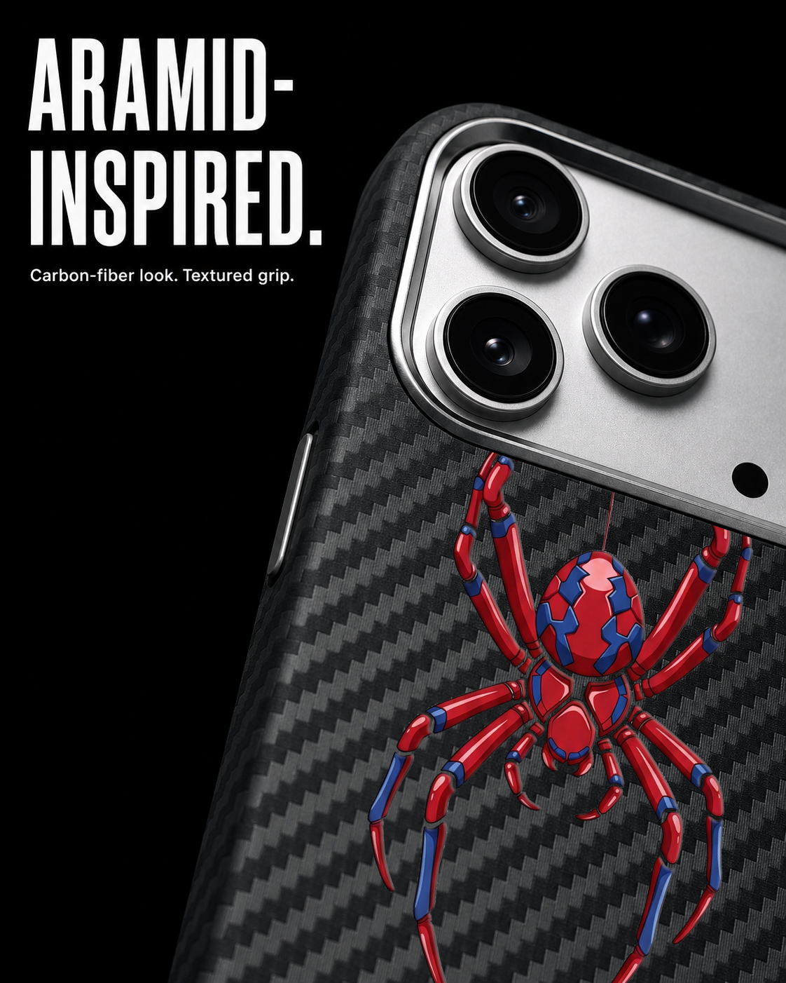 HANGING ARACHNID THREAD Carbon Series (S1) phone case feature image 4