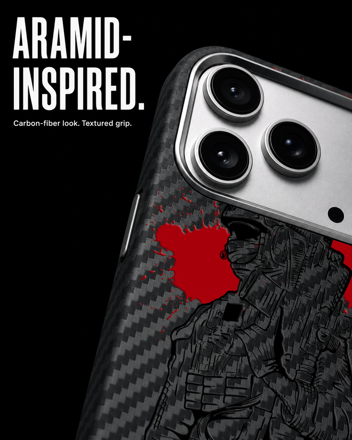 LIEUTENANT Carbon Series (S1) phone case feature image 4